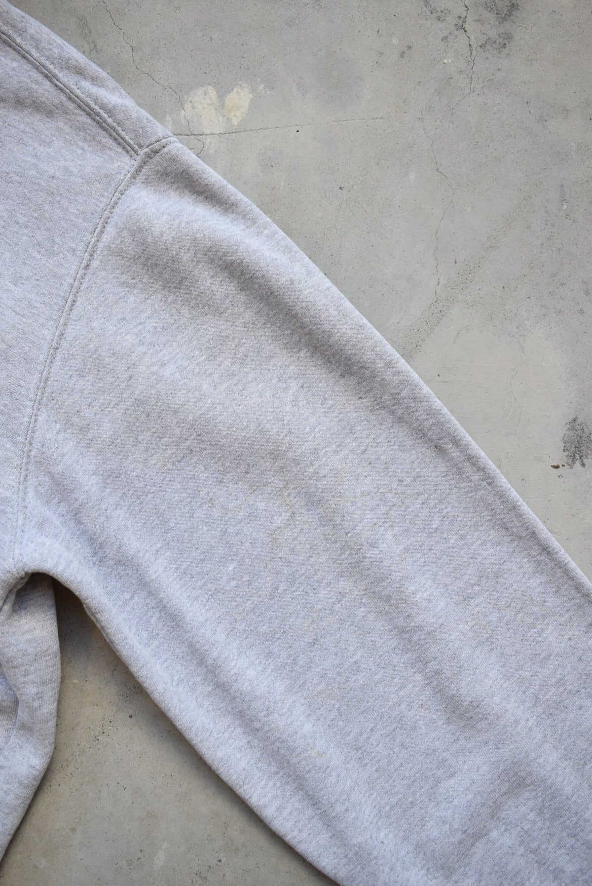 Carhartt Grey Spellout Hoodie — 1990s (L) - Retrospective Store