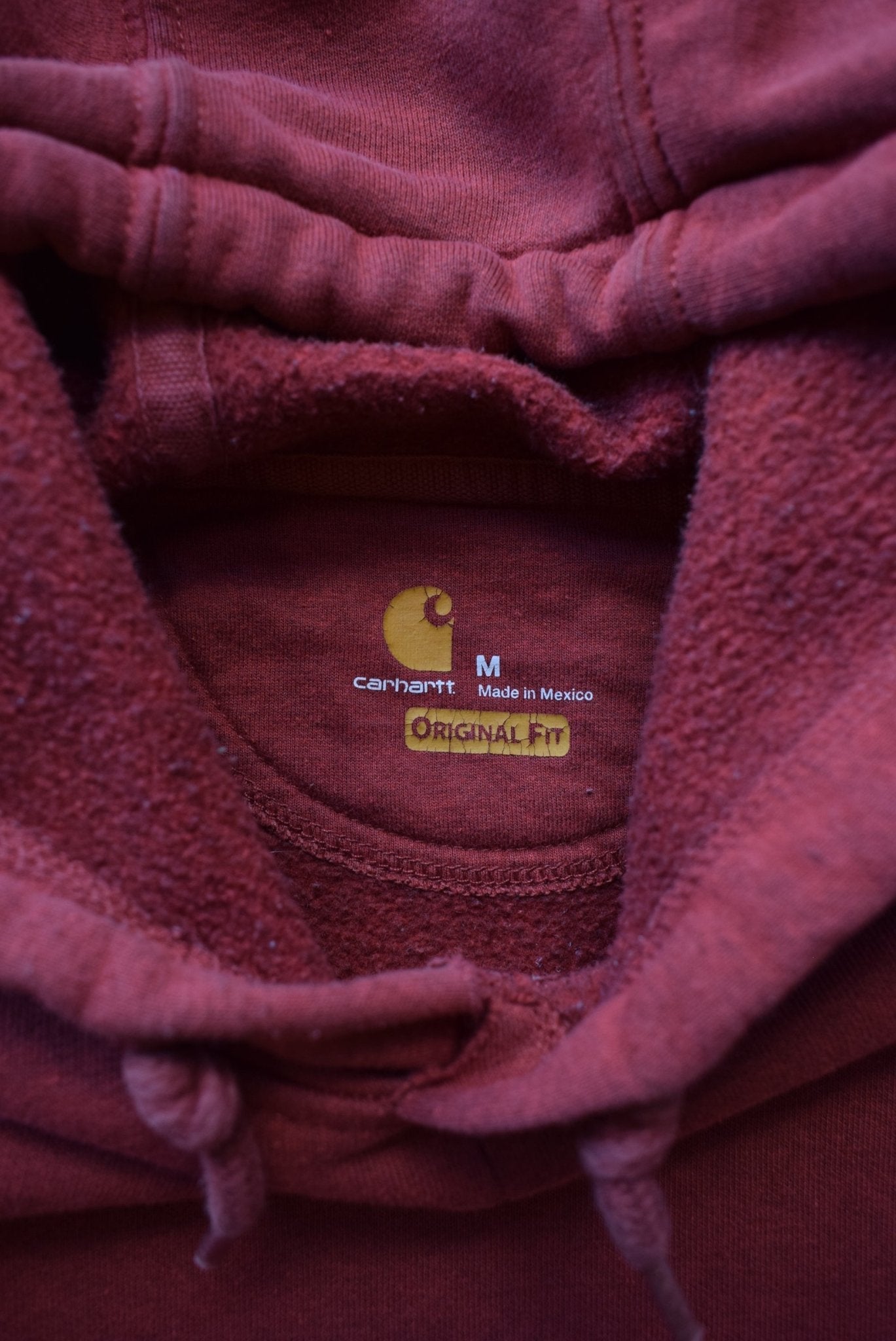 Carhartt Red Workwear Hoodie — 2000s (M/L) - Retrospective Store