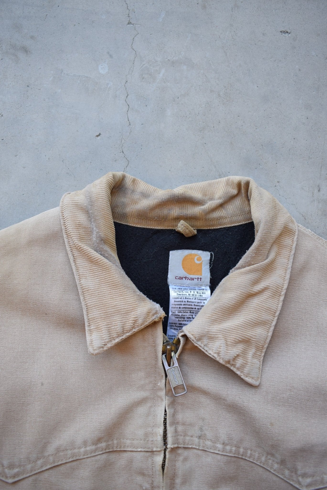 Carhartt 'Santa Fe' Tan Workwear Heavyweight Jacket — 1990s (XL) - Retrospective Store