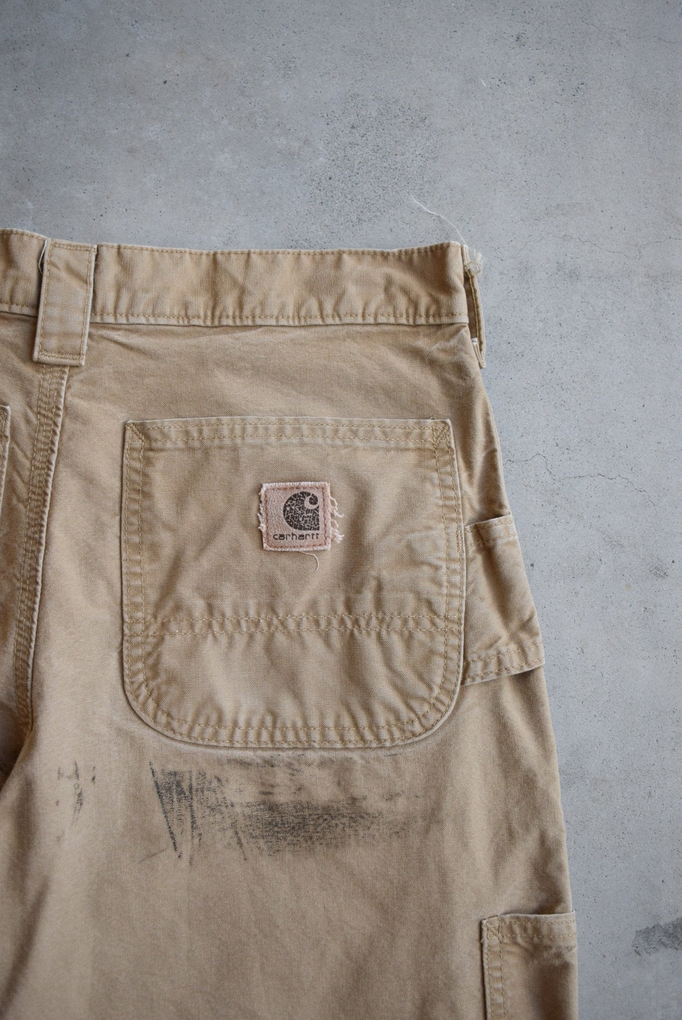 Carhartt Tan Carpenter Pants — 2000s (29) - Retrospective Store