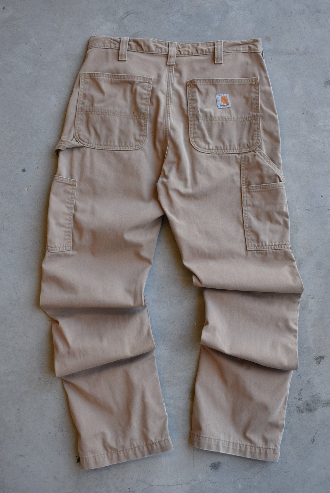 Carhartt Tan Carpenter Pants — 2000s (32) - Retrospective Store