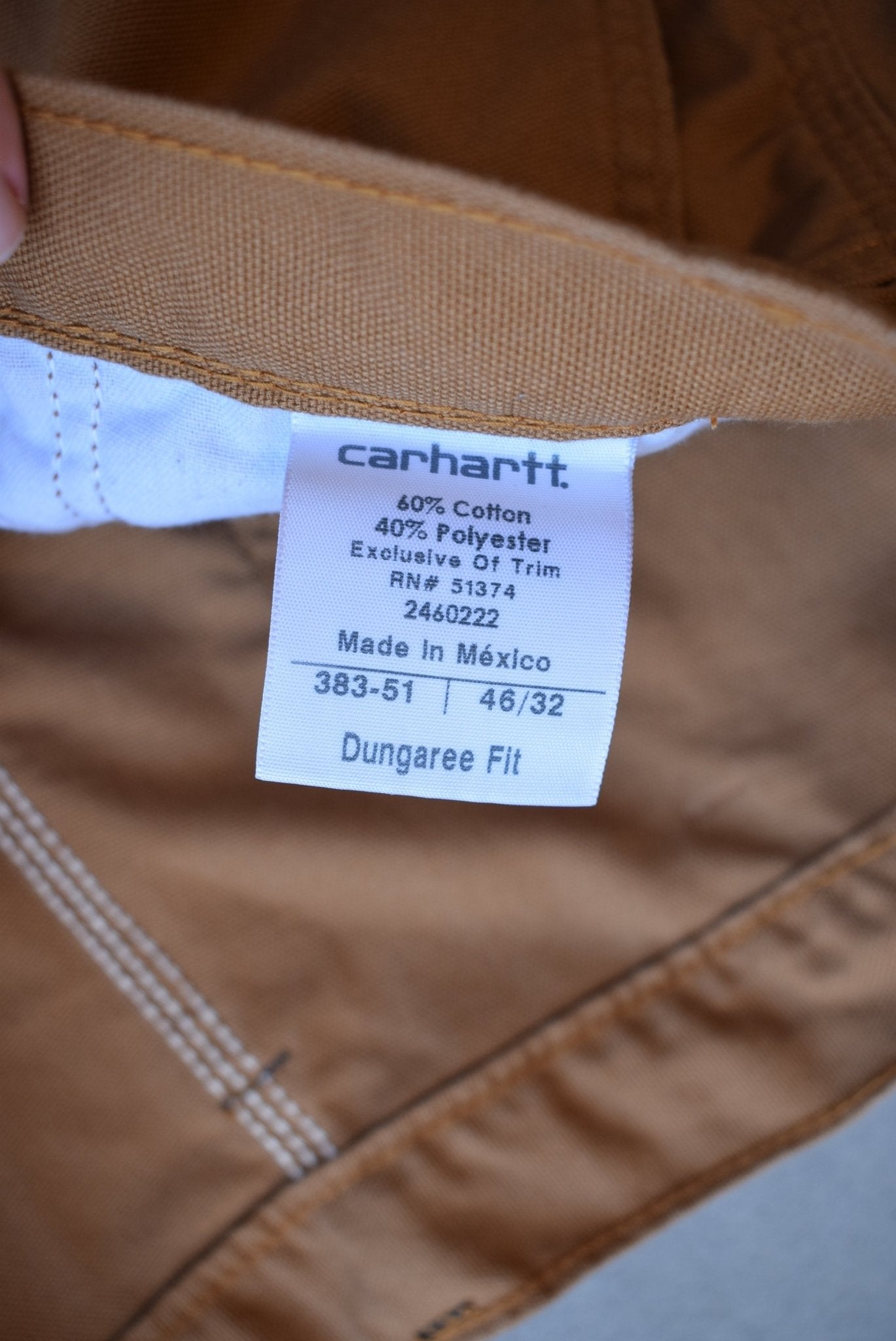 Carhartt Tan Carpenter Pants — 2000s (32) - Retrospective Store