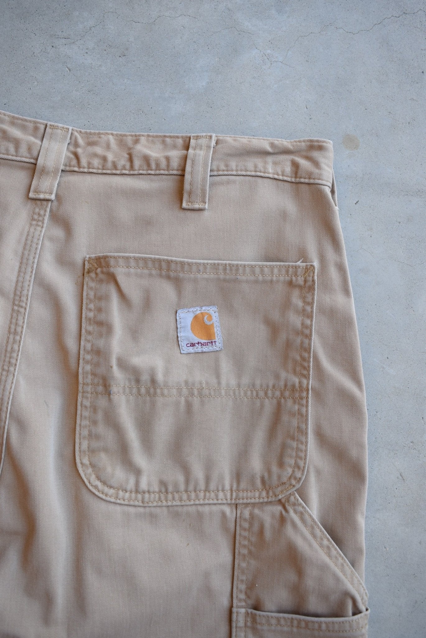 Carhartt Tan Carpenter Pants — 2000s (32) - Retrospective Store