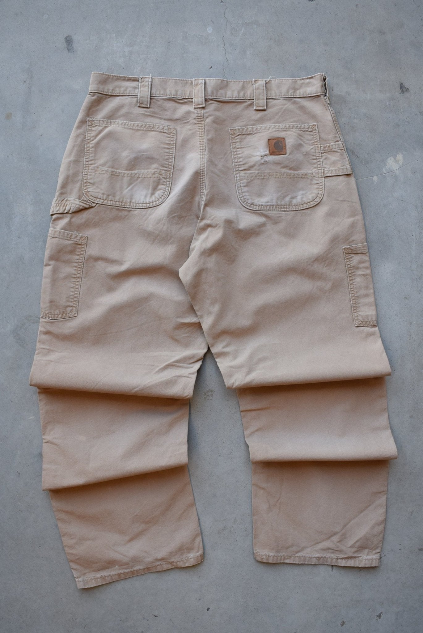 Carhartt Tan Carpenter Pants — 2000s (36) - Retrospective Store
