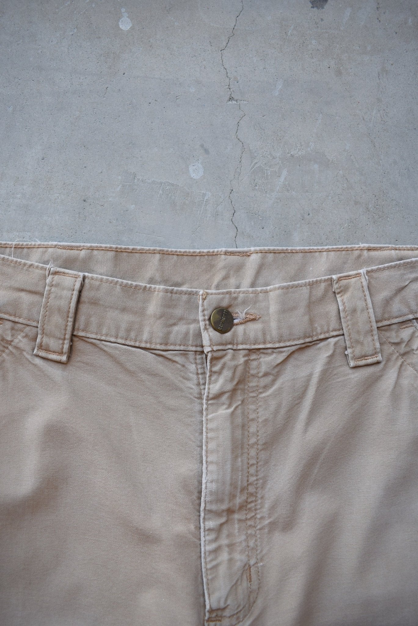 Carhartt Tan Carpenter Pants — 2000s (36) - Retrospective Store