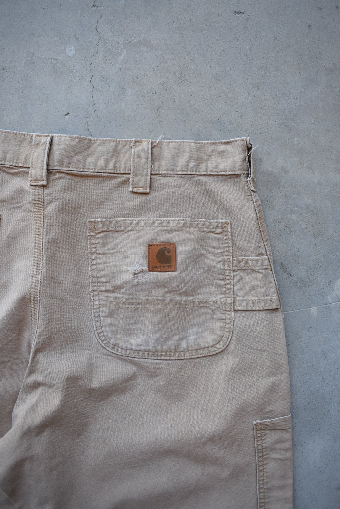 Carhartt Tan Carpenter Pants — 2000s (36) - Retrospective Store