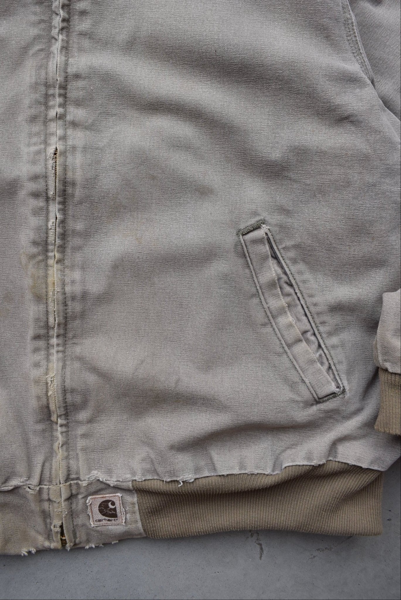 Carhartt Tan Heavyweight Workwear Jacket — 1990s (XL) - Retrospective Store