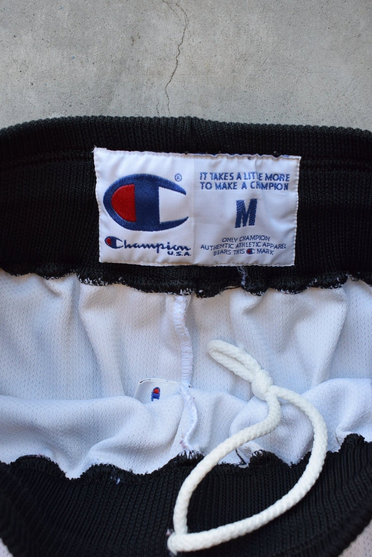 Champion x NBA Orlando Magic White Basketball Shorts — 1990s (S) - Retrospective Store