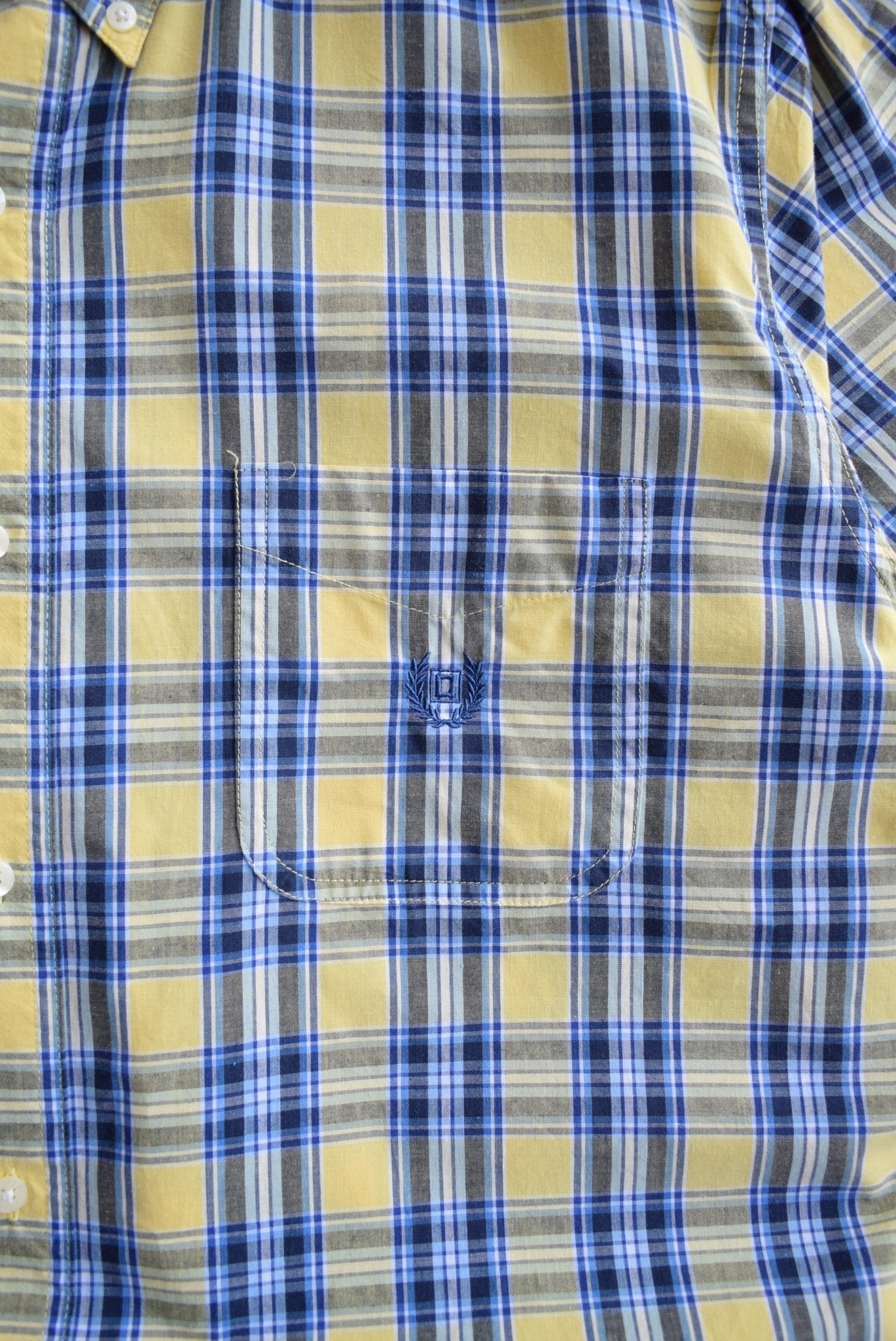 Chaps Ralph Lauren Cropped Button Up — 2000s (XXL) - Retrospective Store