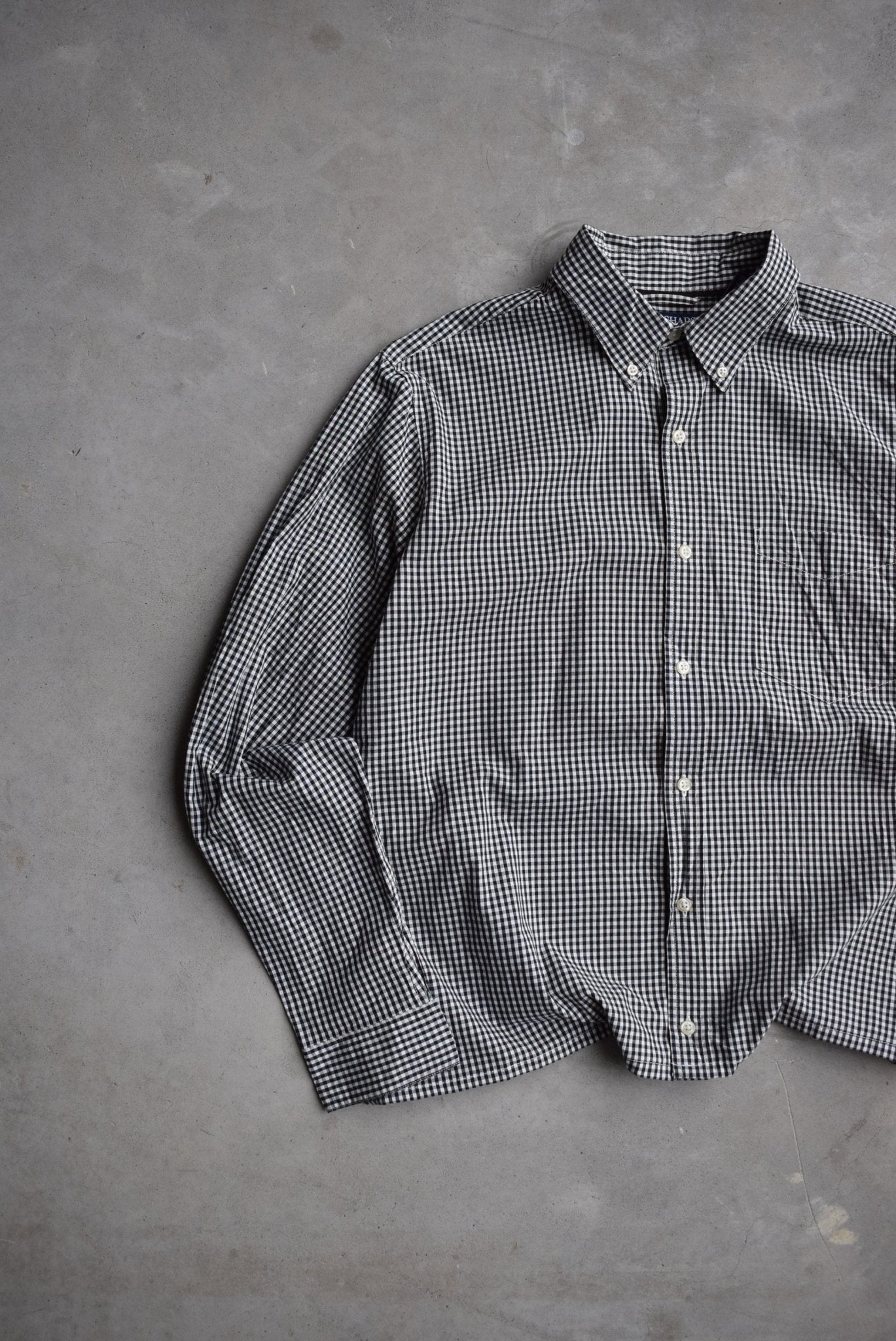 Chaps Ralph Lauren Cropped Long Sleeve Button Up — 2000s (M/L) - Retrospective Store
