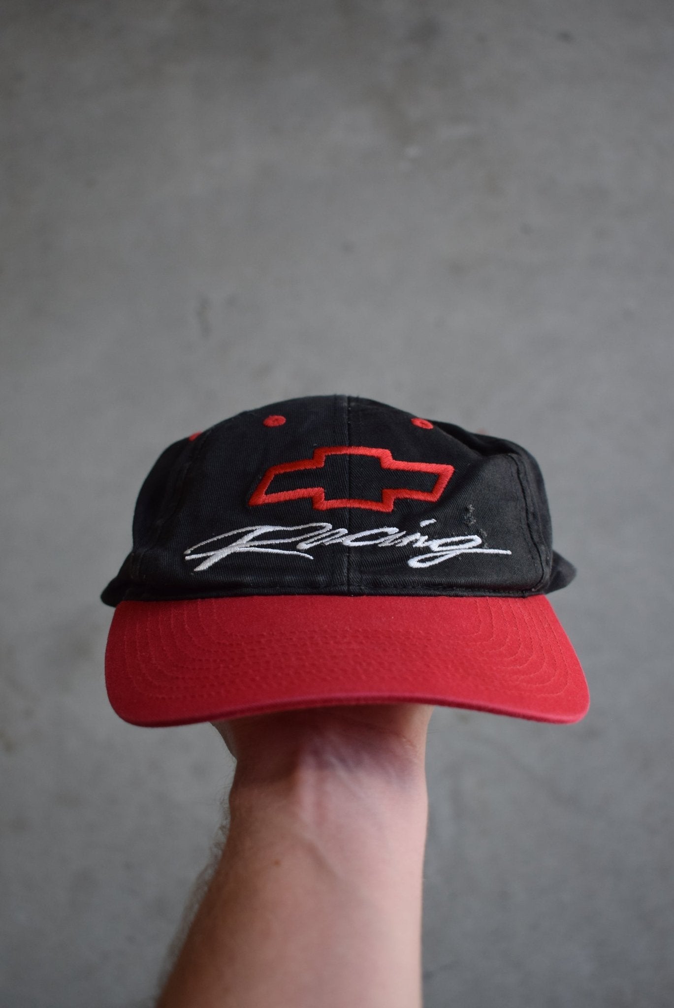 Chevrolet Racing Embroidered Hat — 1990s - Retrospective Store