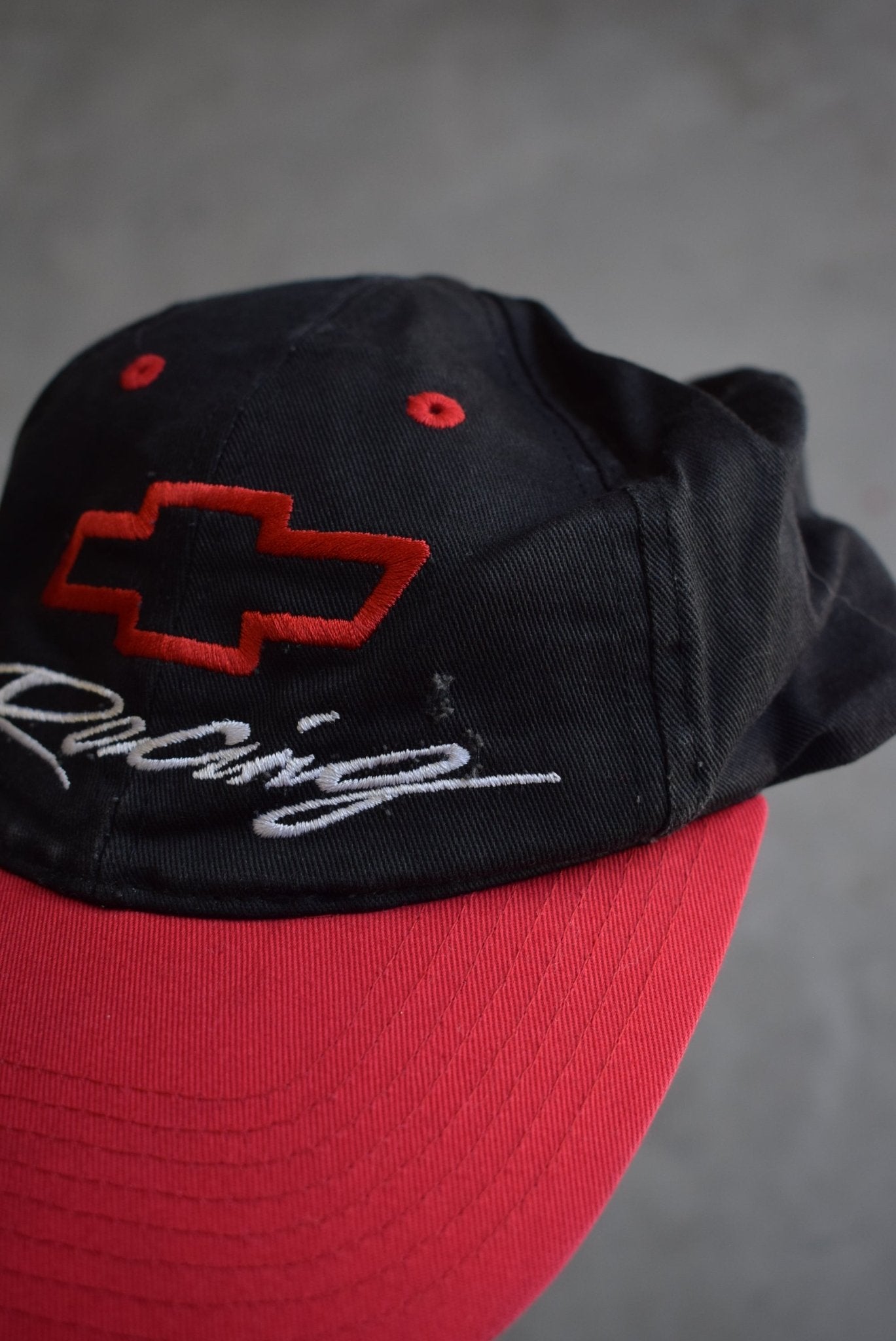 Chevrolet Racing Embroidered Hat — 1990s - Retrospective Store