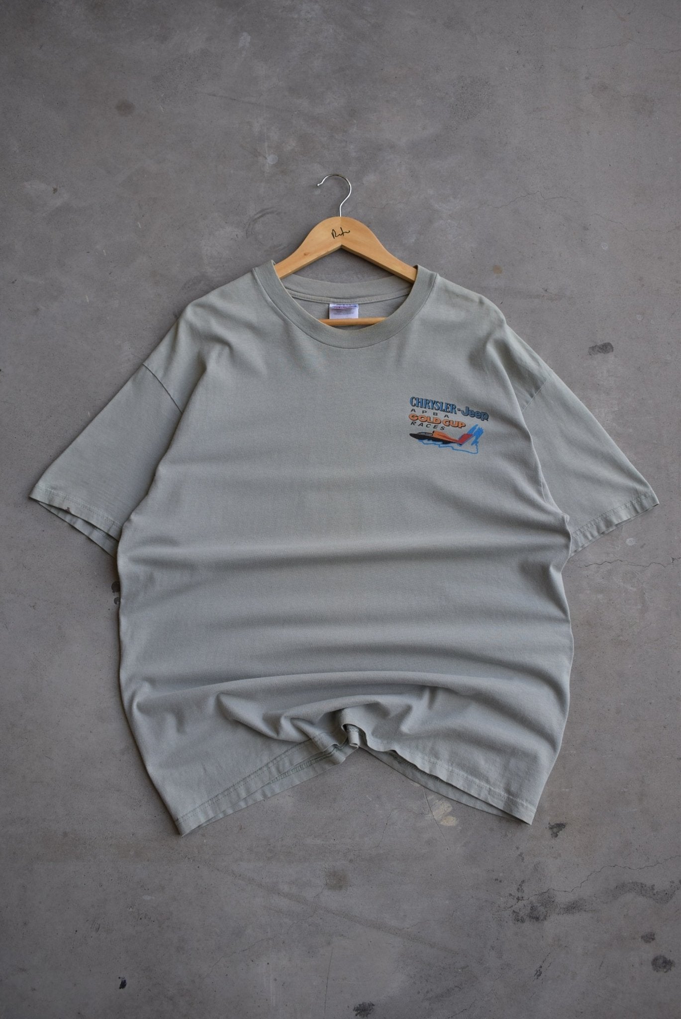 Chrysler x Jeep Detroit Racing Tee — 2000s (XL) - Retrospective Store