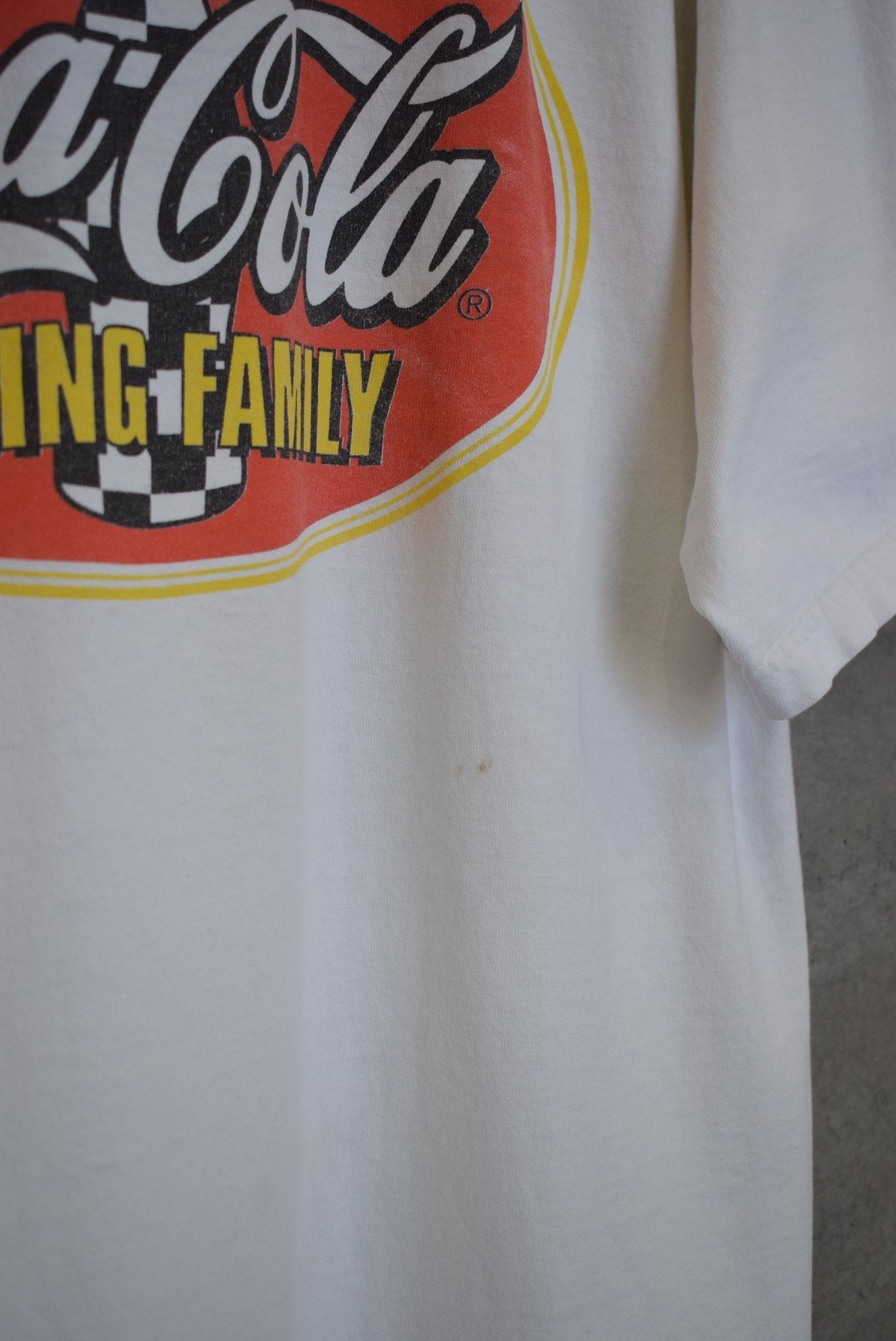 Coca - Cola X NASCAR Racing Tee — 2000s (L/XL) - Retrospective Store
