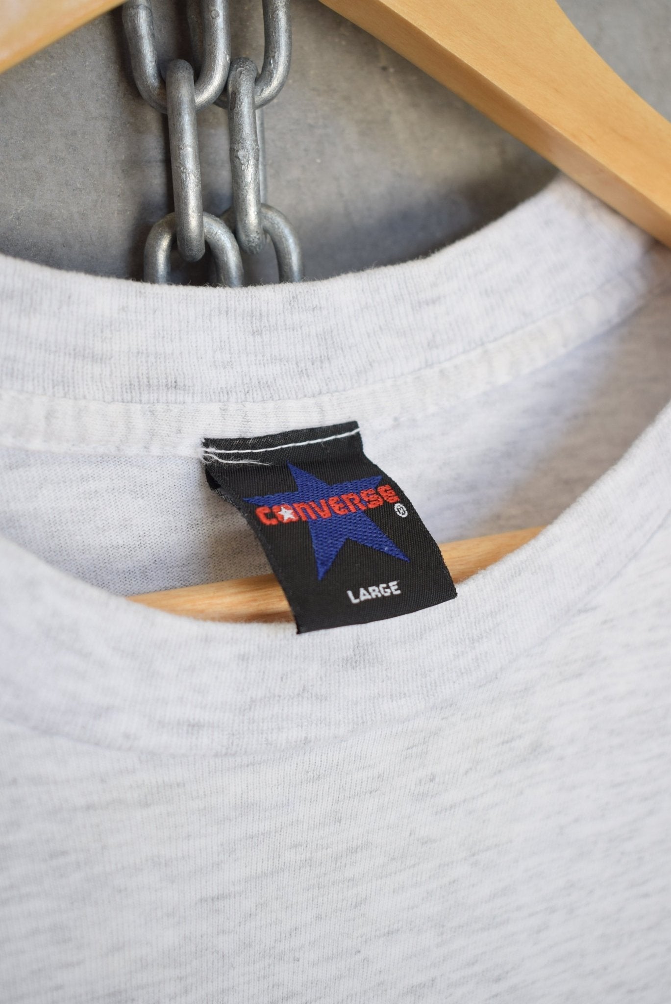 Converse Basketball 'No Bricks' Tee — 1990s (L) - Retrospective Store