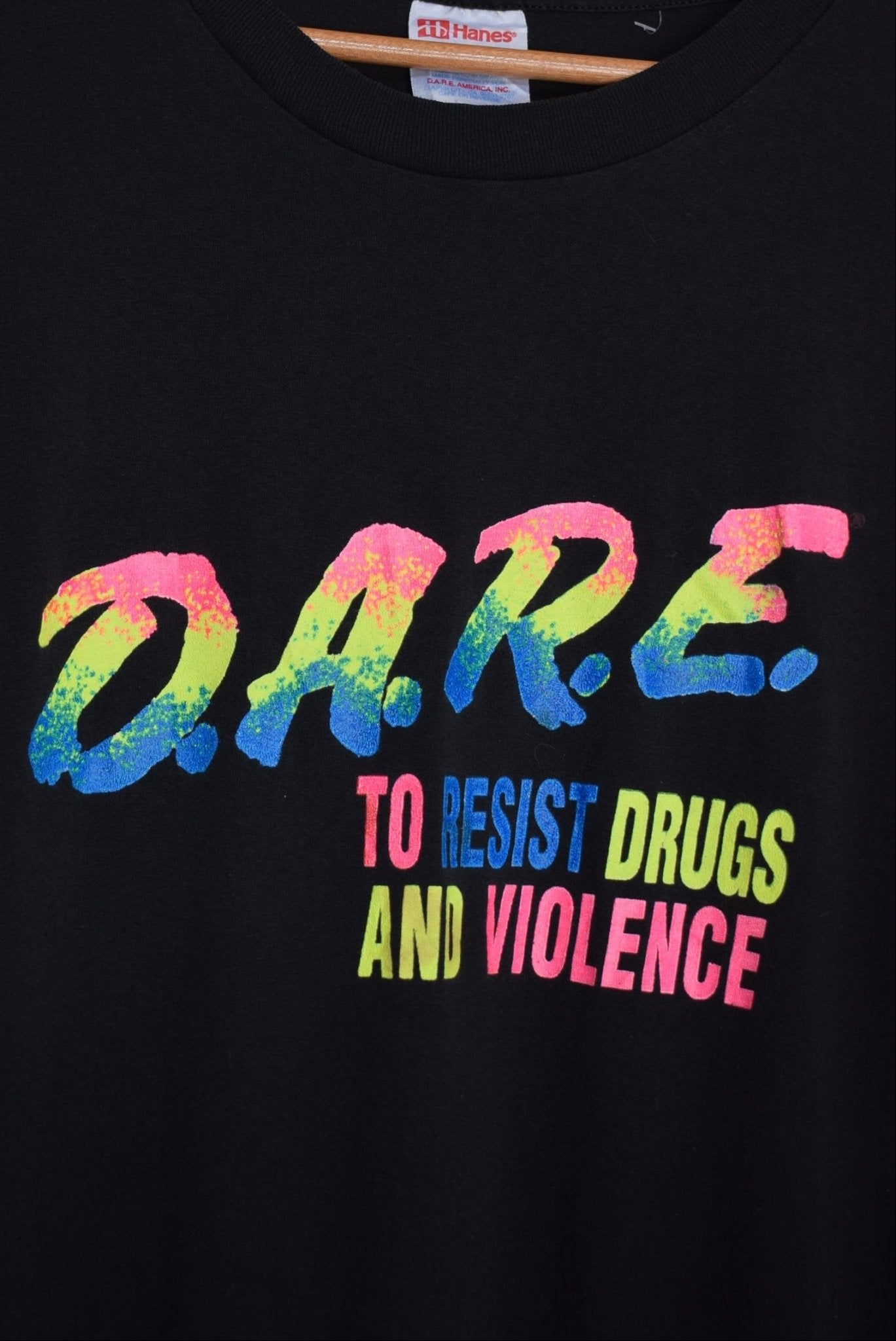 D.A.R.E. Graphic Tee — 1990s (XL) - Retrospective Store