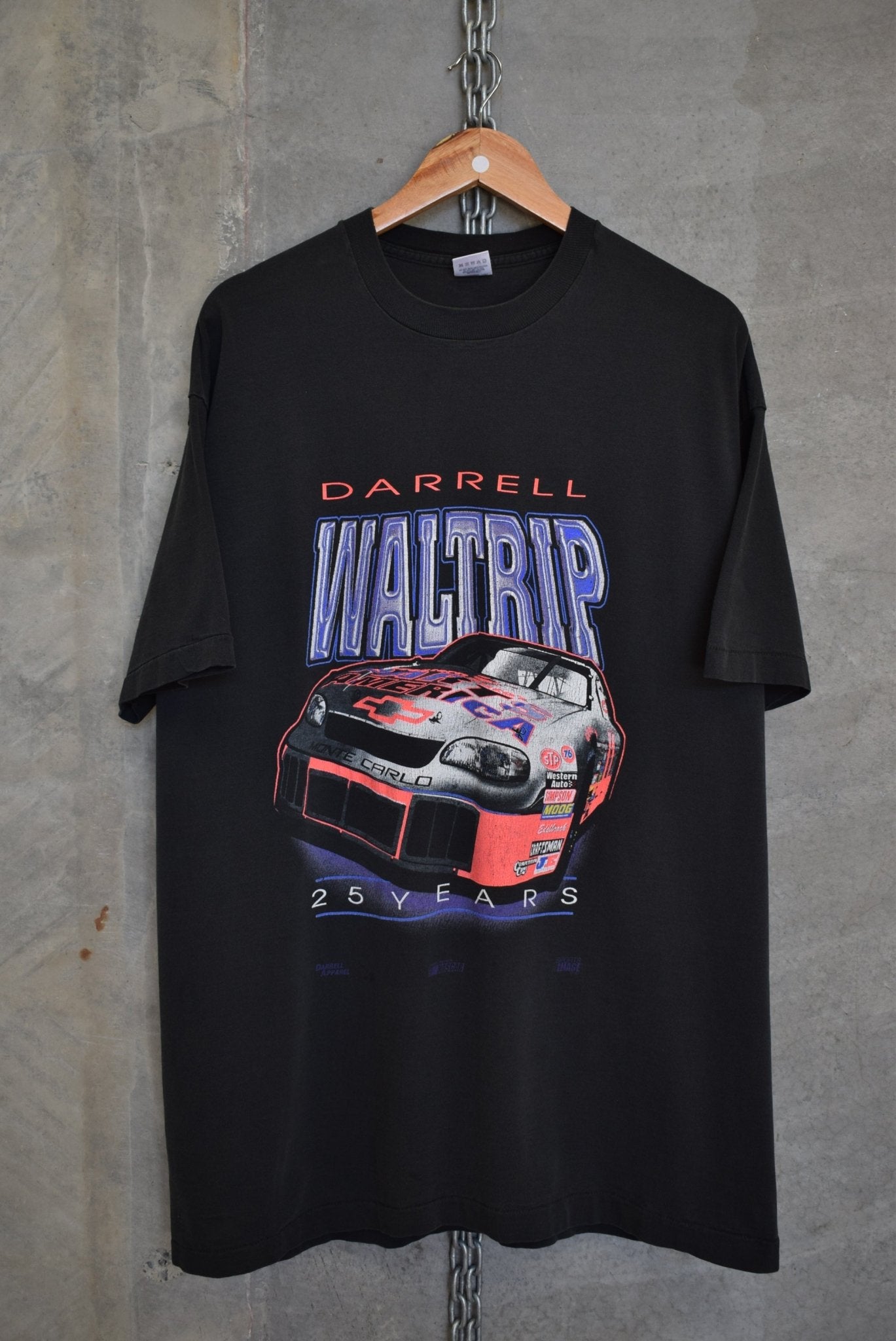 Darrell Waltrip NASCAR Tee — 1997 (XL/XXL) - Retrospective Store