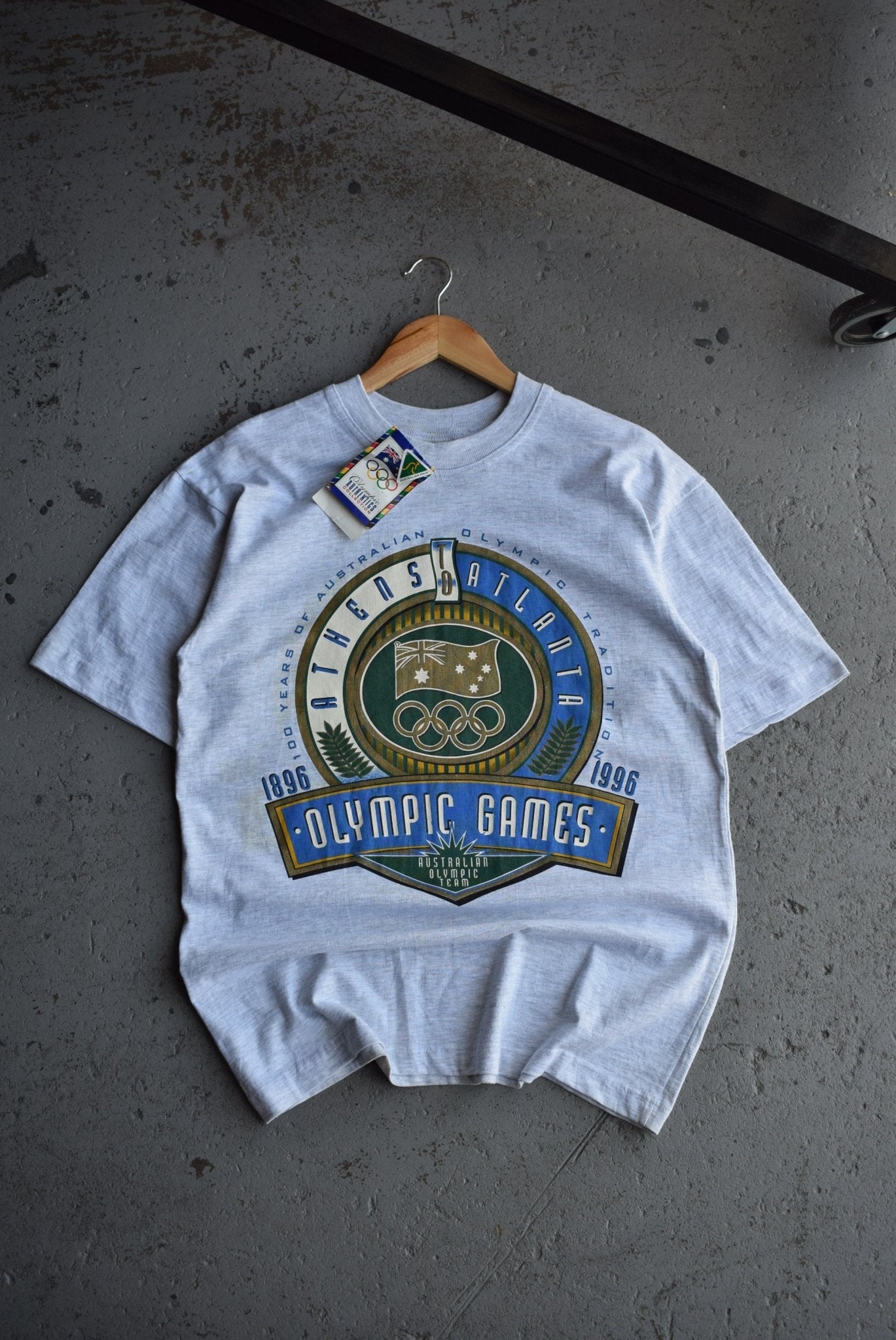 *Deadstock* Vintage 1996 Australian Olympic Team Tee (M/L) - Retrospective Store