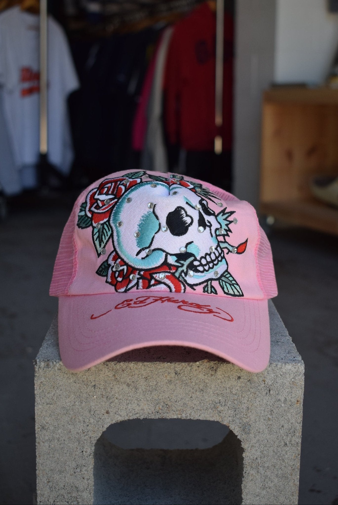 *Deadstock* Vintage Ed Hardy Embroidered Hat - Retrospective Store