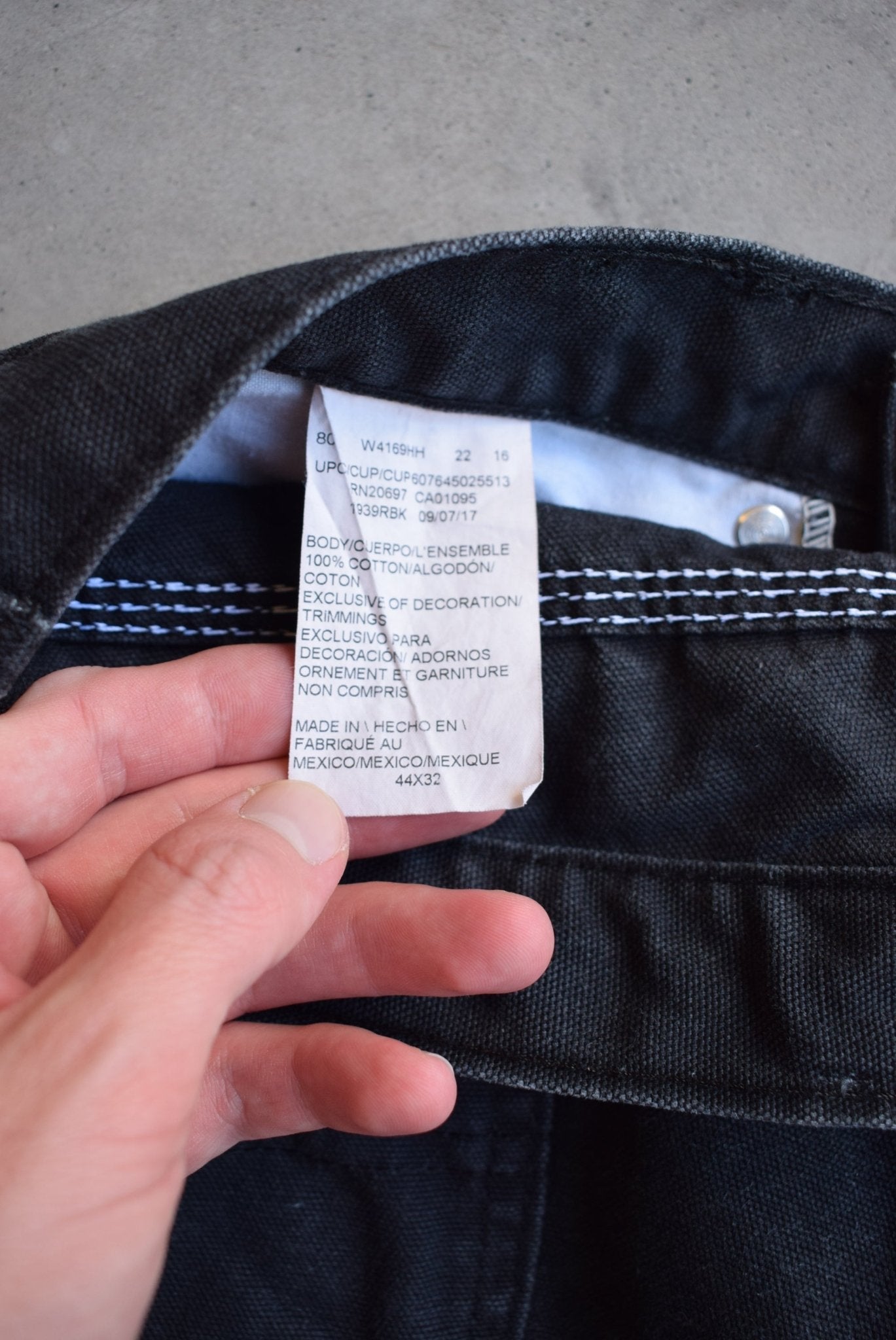 Dickies Black Carpenter Pants — 2000s (33) - Retrospective Store