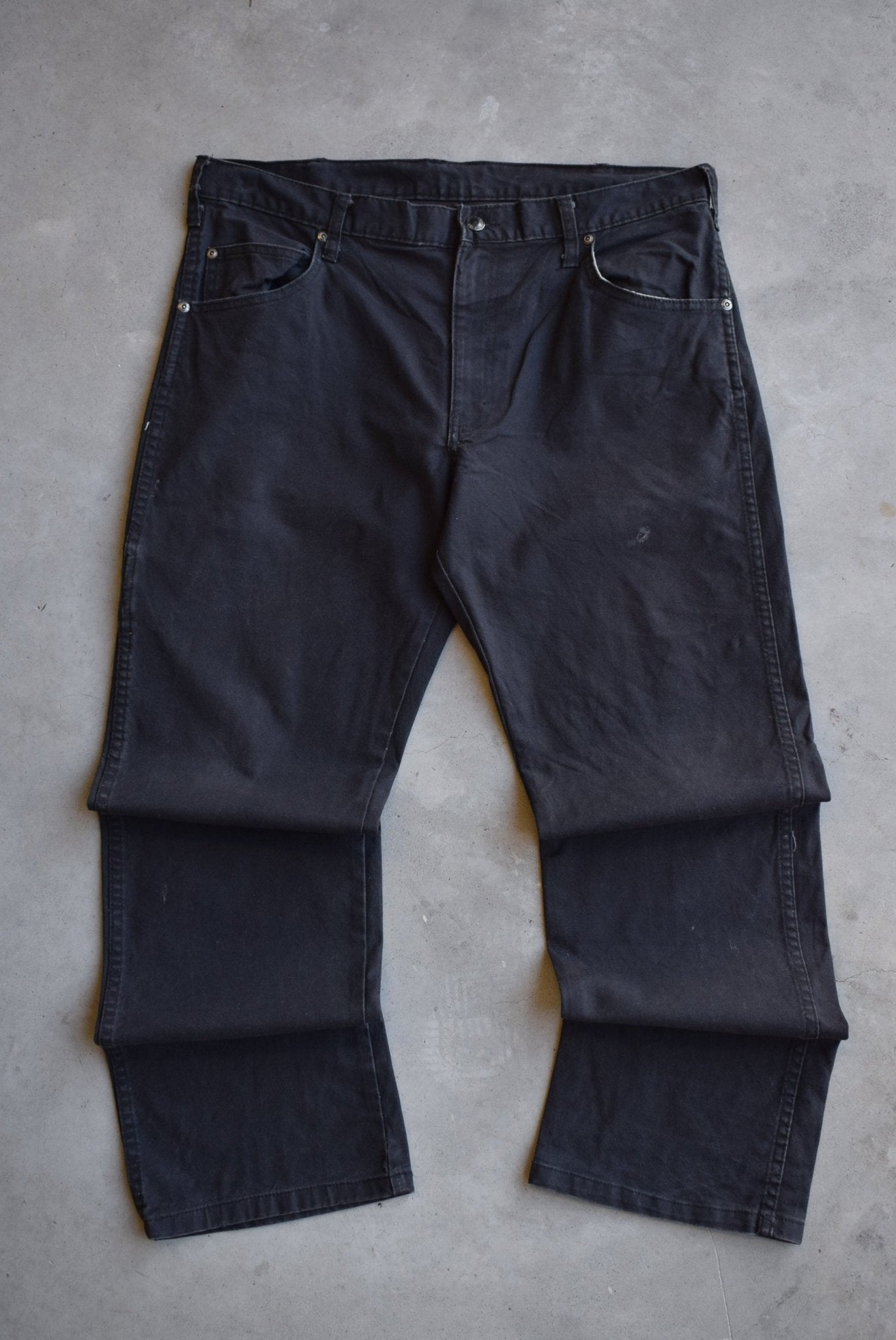 Dickies Black Workwear Pants — 2000s (34) - Retrospective Store