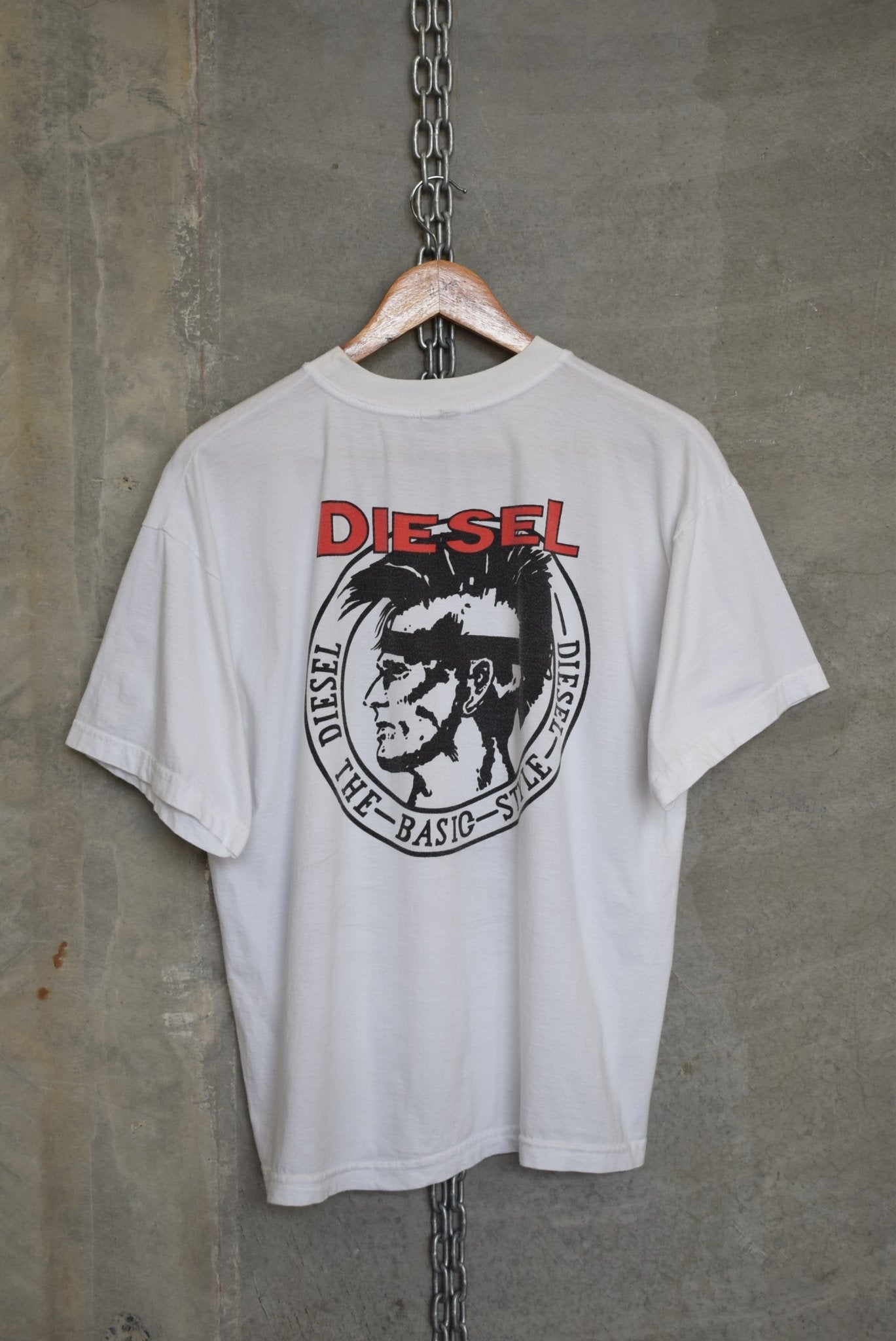 Diesel Graphic Tee — 1990s (M) - Retrospective Store
