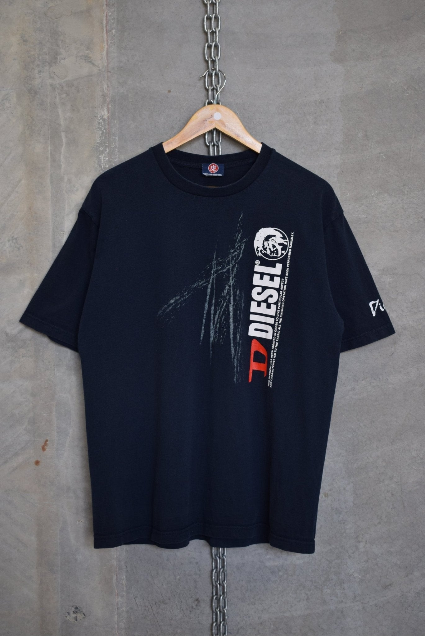 Diesel Spellout Tee — 2000s (L) - Retrospective Store
