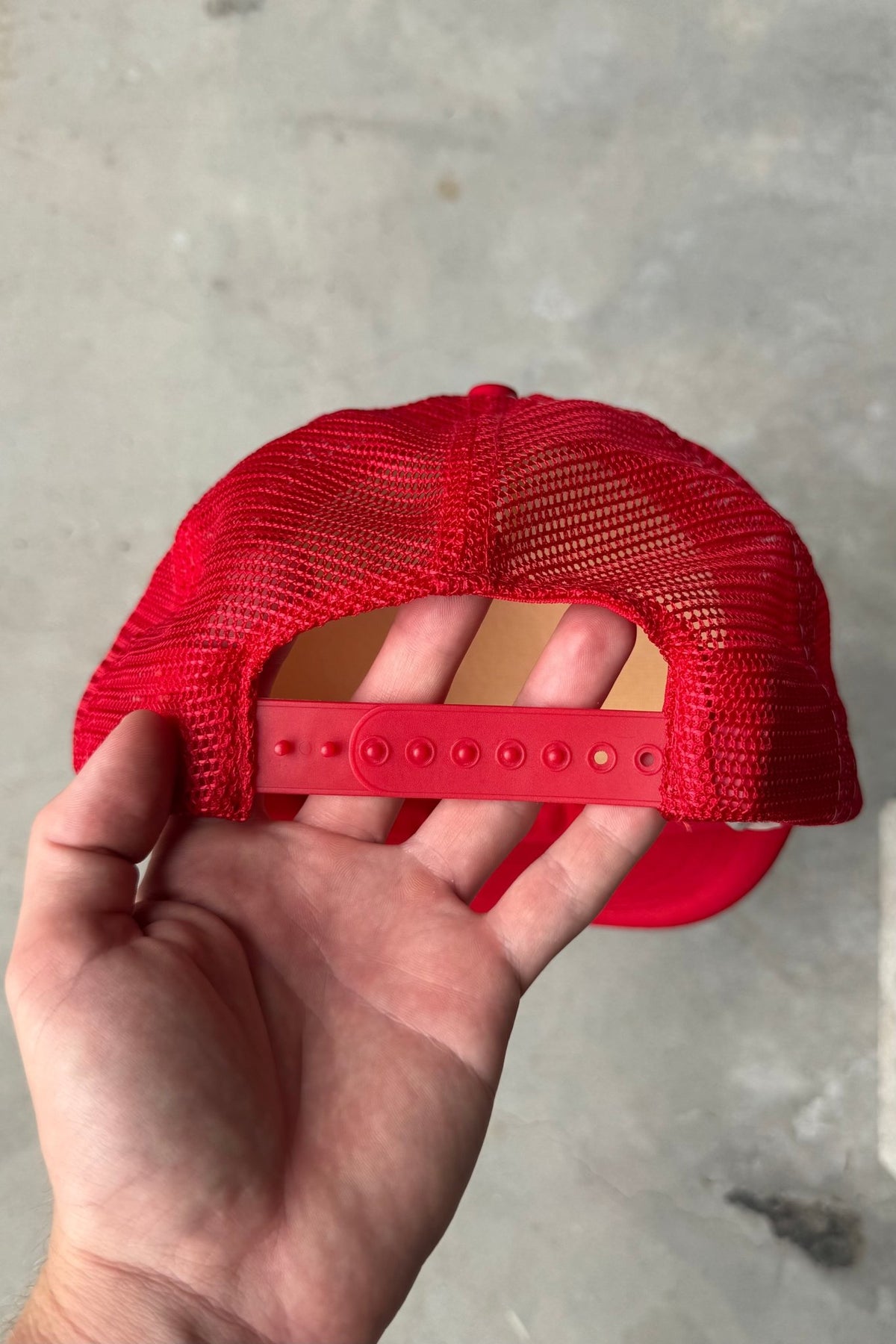 Donner's Auto & Bodyworks Red & White Hat — 1990s - Retrospective Store