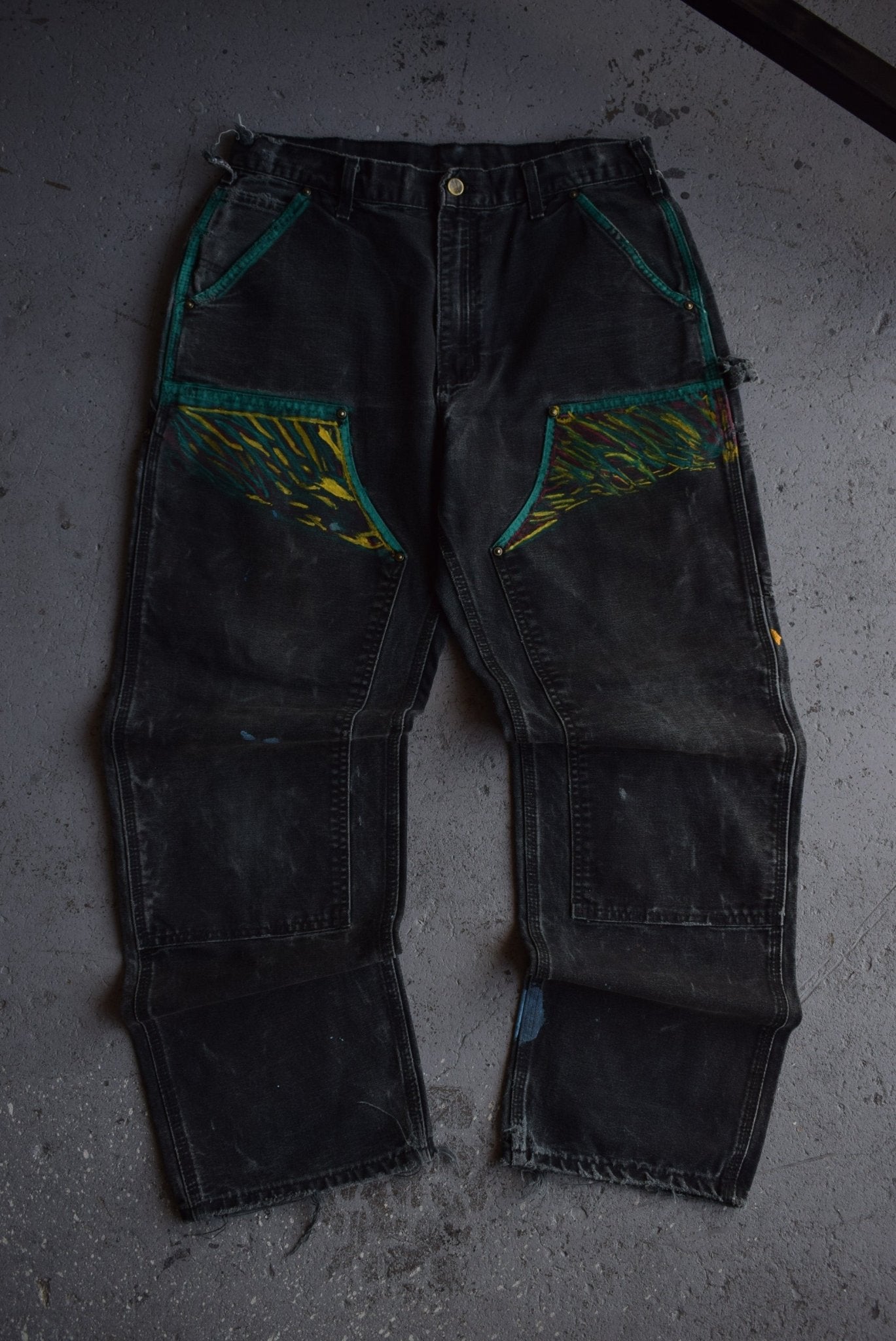 *Double - knee* Vintage Carhartt Carpenter Pants (34) - Retrospective Store