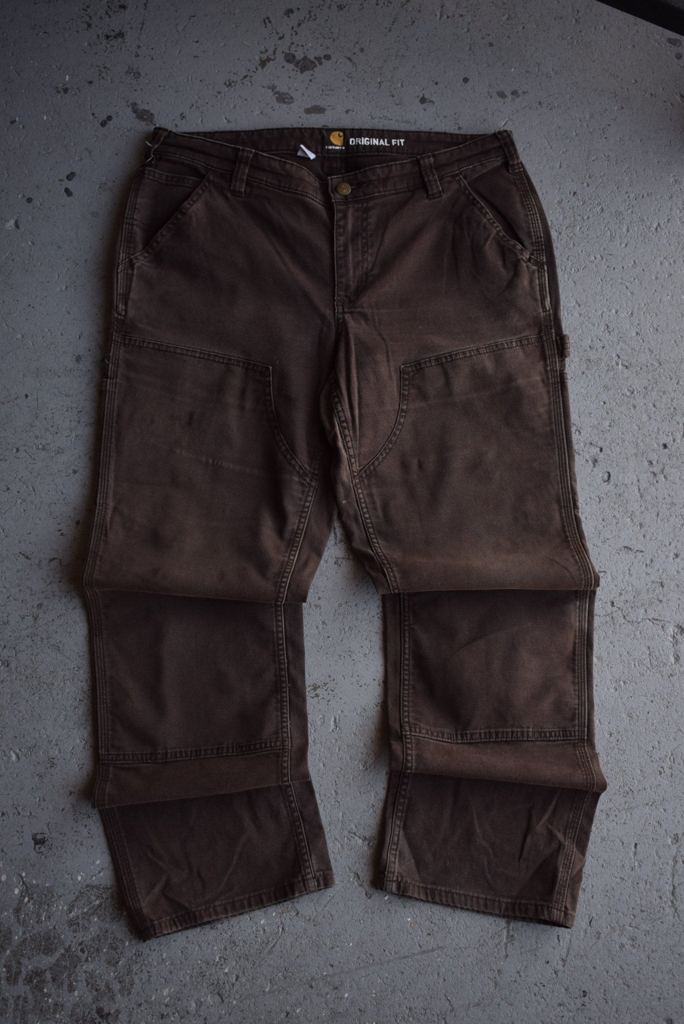 *Double - knee* Vintage Carhartt Carpenter Pants (Women's 12) - Retrospective Store
