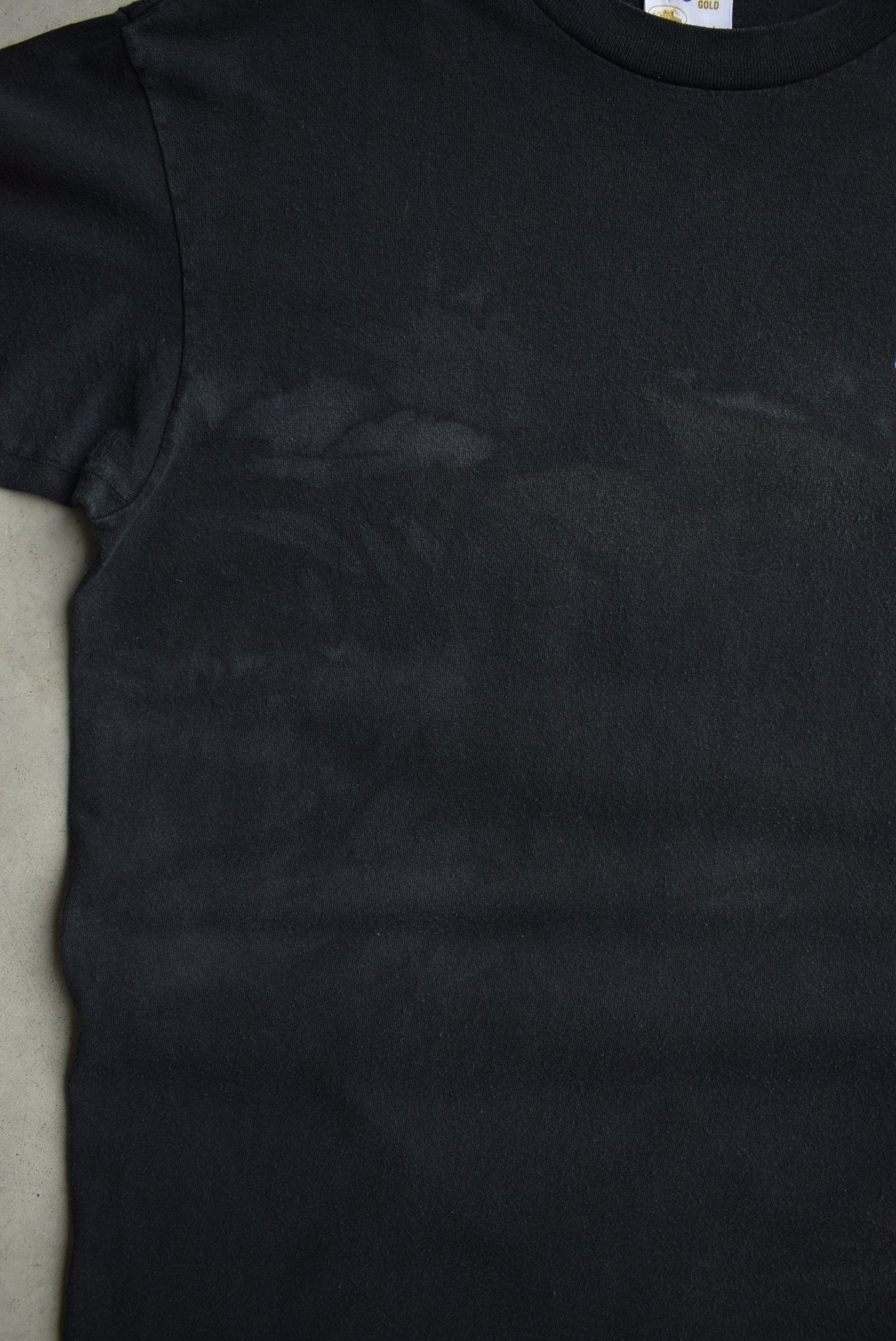 Duke University Blue Devils Black Graphic Tee — 1996 (L) - Retrospective Store