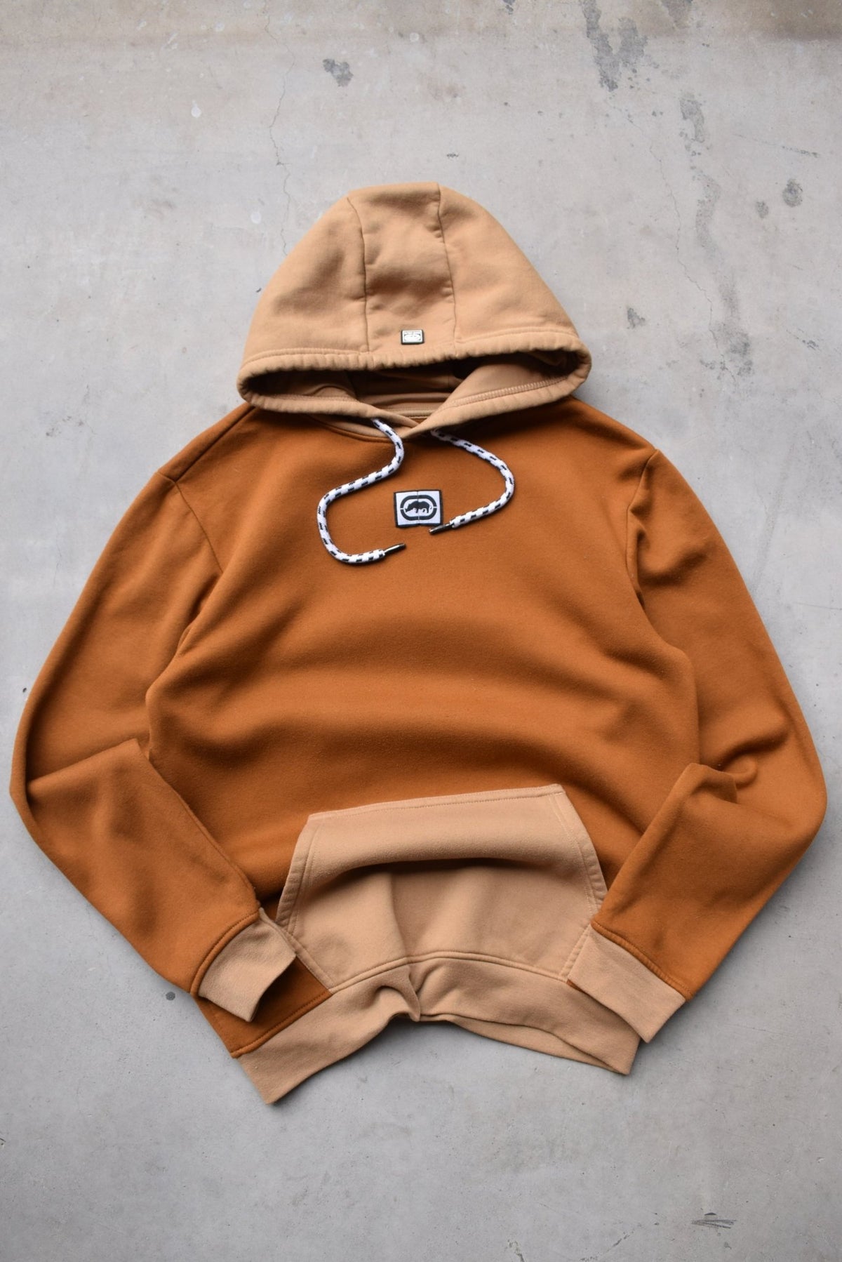 Ecko Unltd. Tan Hoodie — 2000s (M) - Retrospective Store