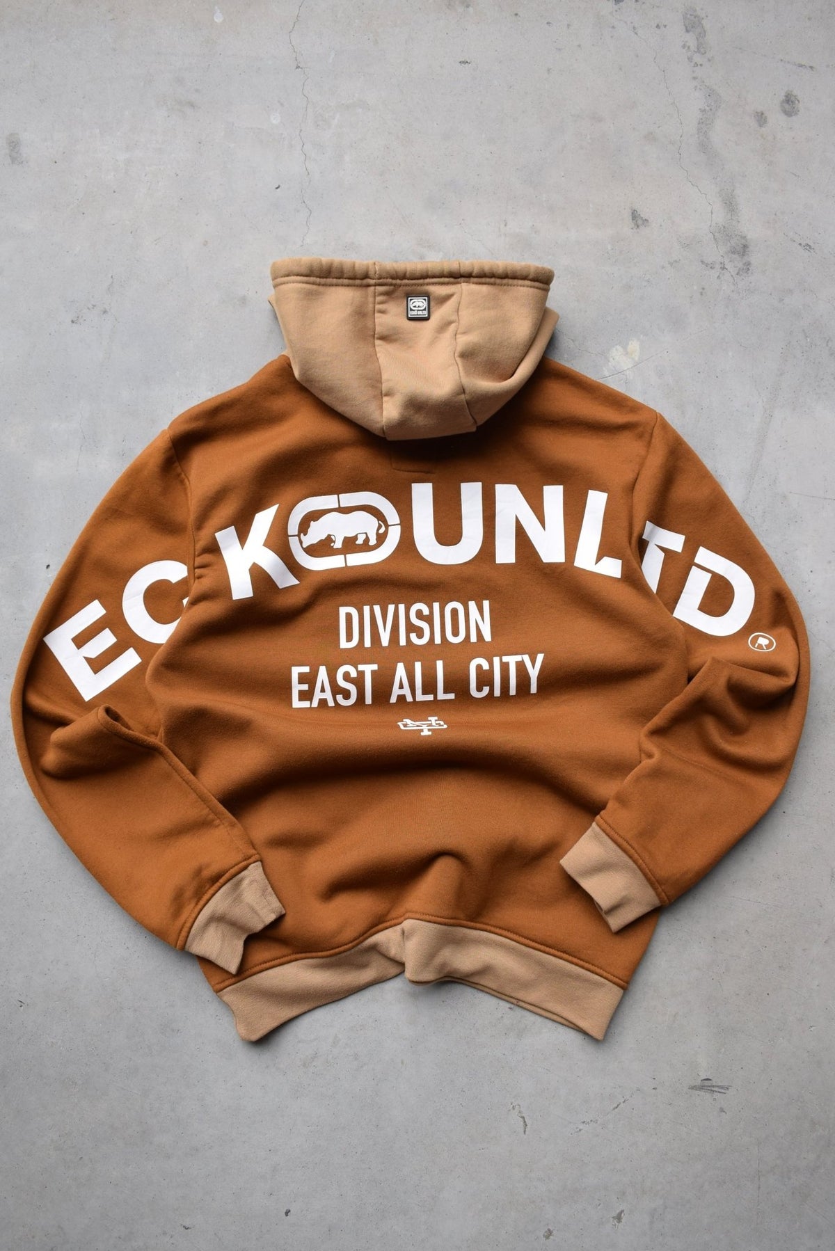 Ecko Unltd. Tan Hoodie — 2000s (M) - Retrospective Store