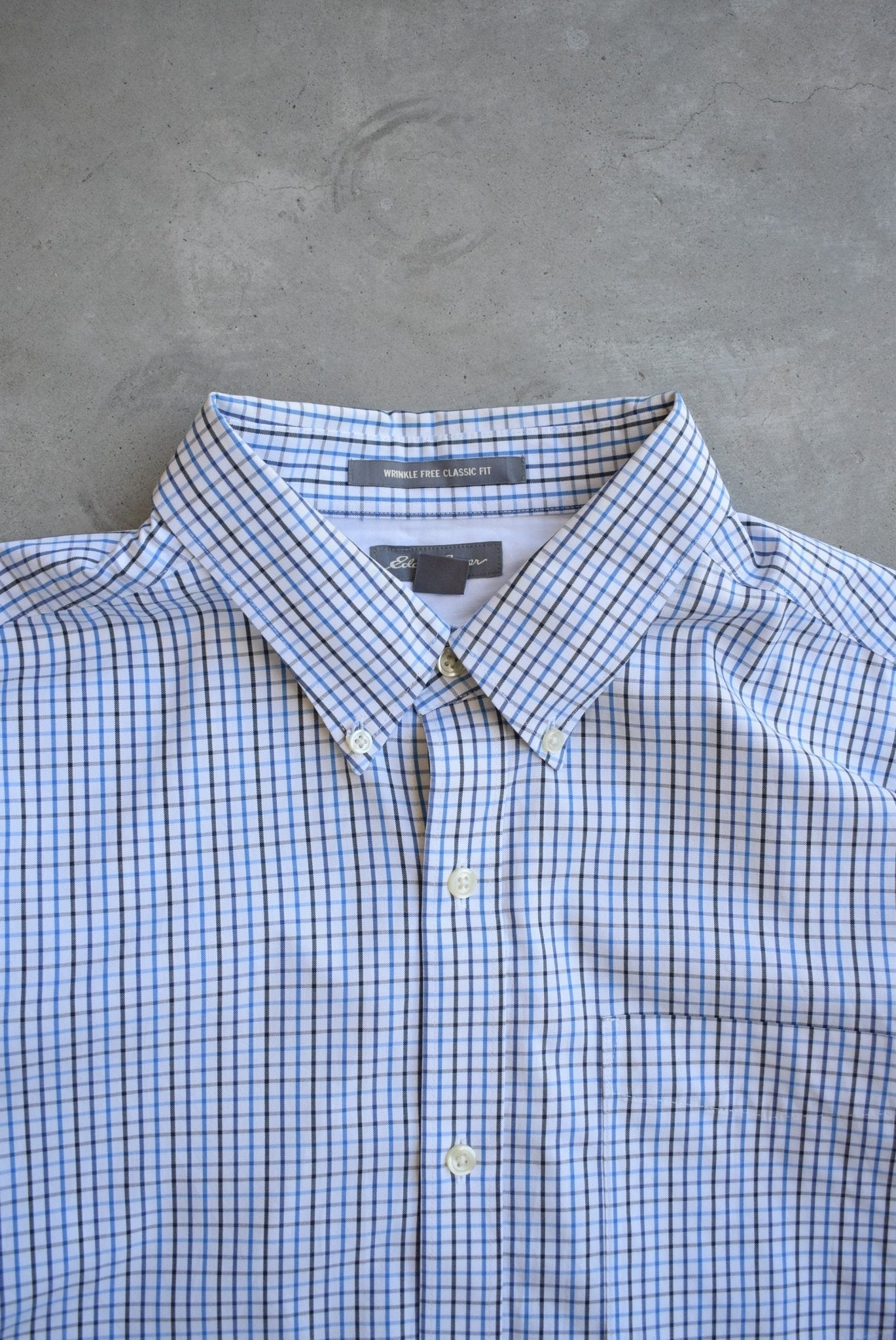 Eddie Bauer Cropped Long Sleeve Button Up — 2000s (L) - Retrospective Store