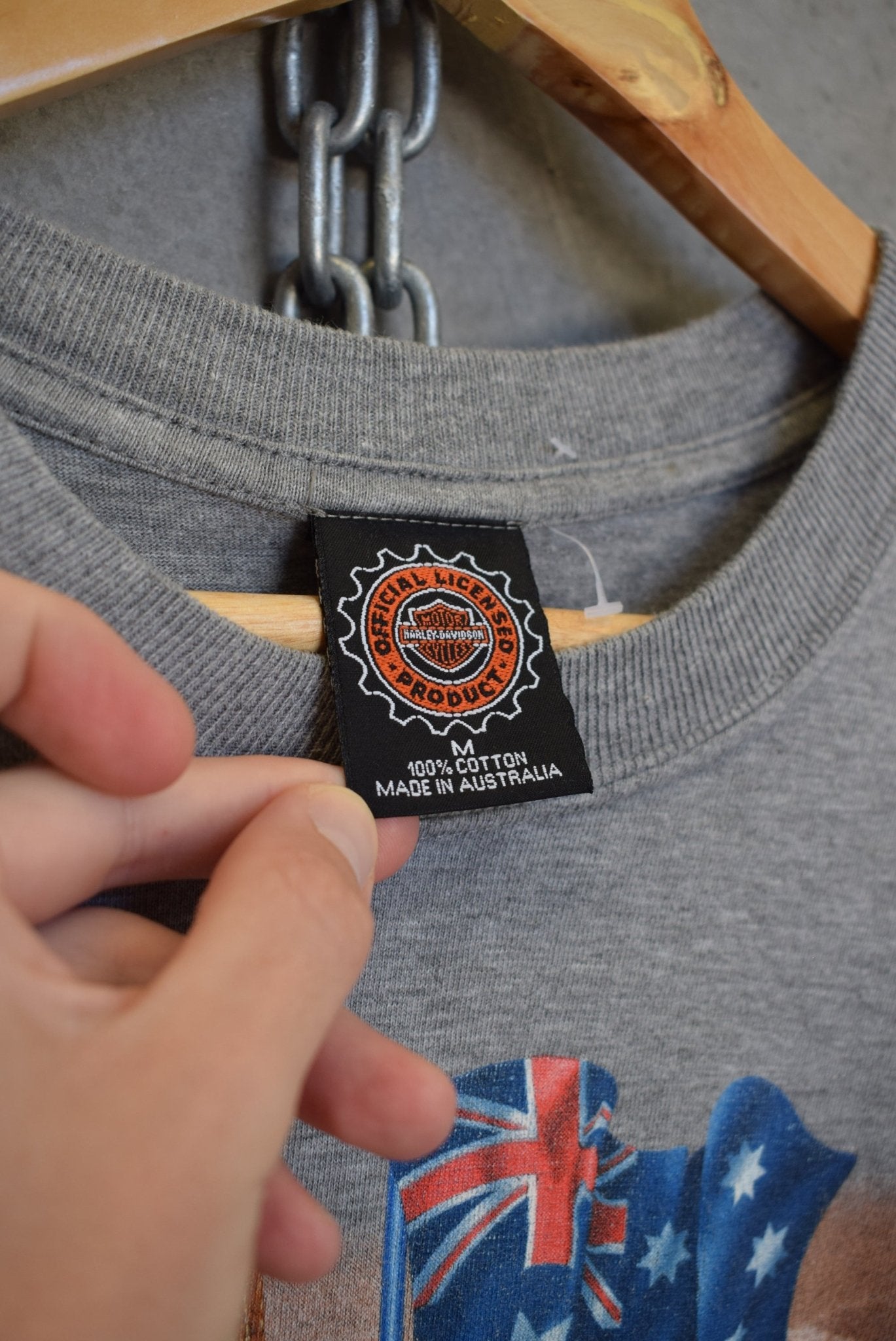 Harley Davidson HOG Rally Canberra Tee — 1997 (M) - Retrospective Store