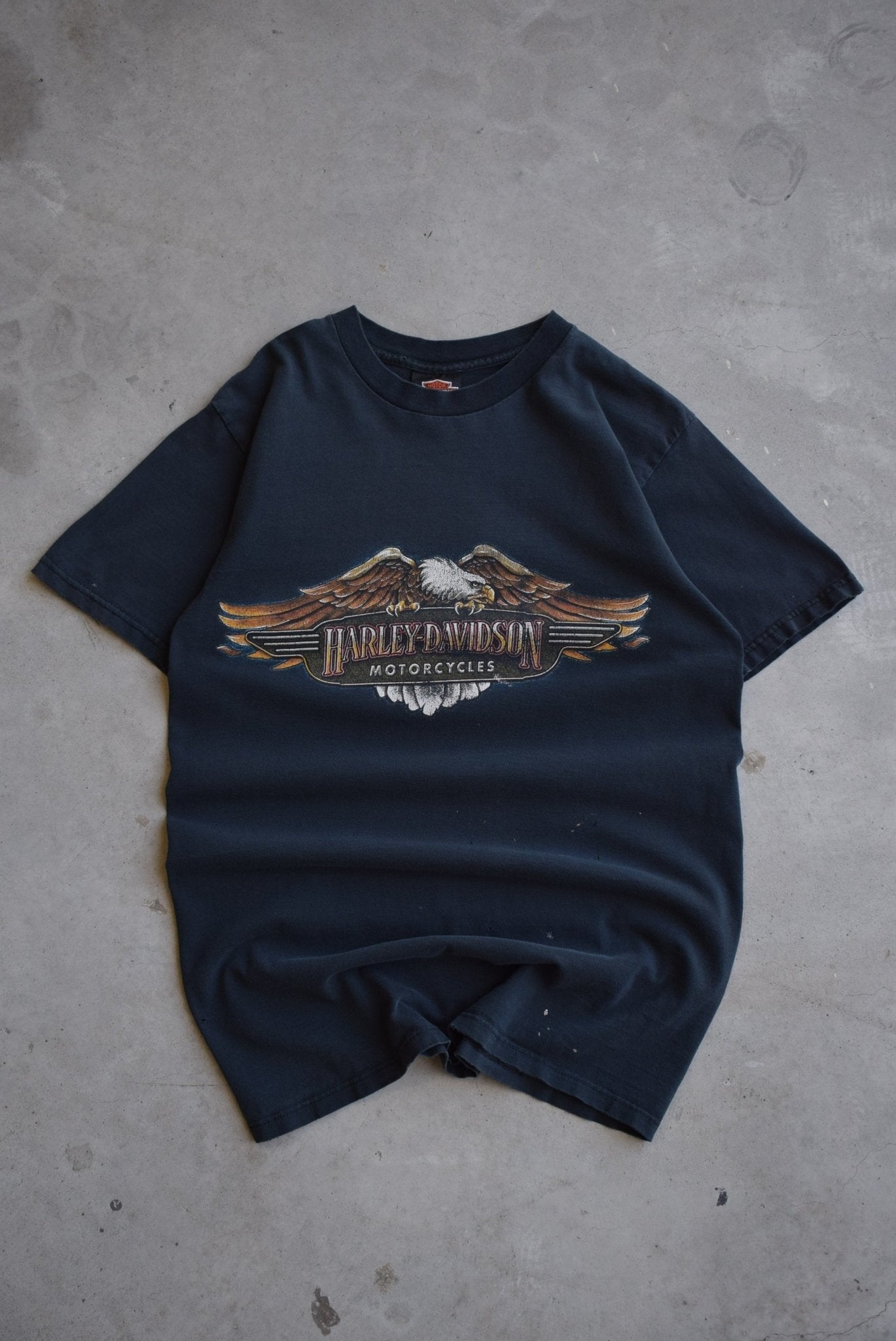 Harley Davidson Motorcycles Tee — 1998 (S/M) - Retrospective Store