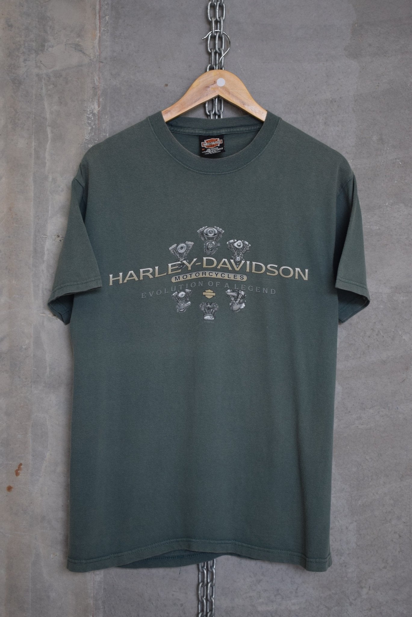 Harley Davidson Motorcycles Tee — 2000 (M) - Retrospective Store