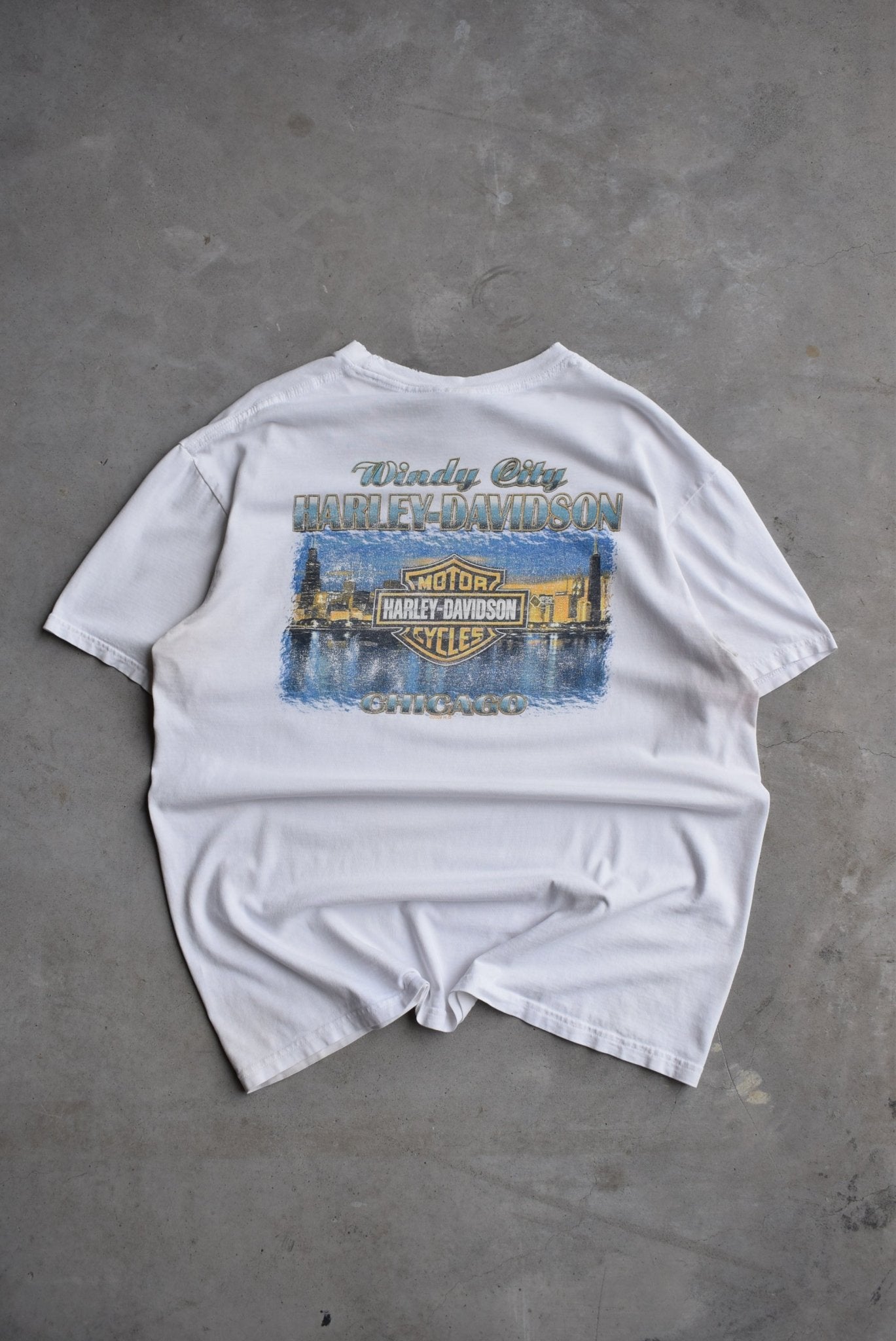 Harley Davidson Motorcycles Tee — 2000s (XL) - Retrospective Store