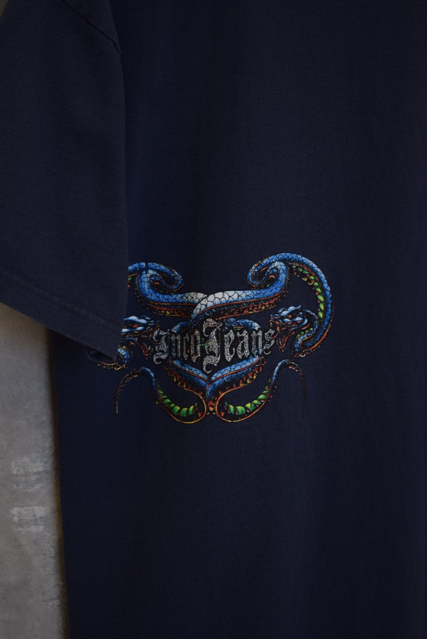 JNCO Jeans Spellout Tee — 2000s (L) - Retrospective Store