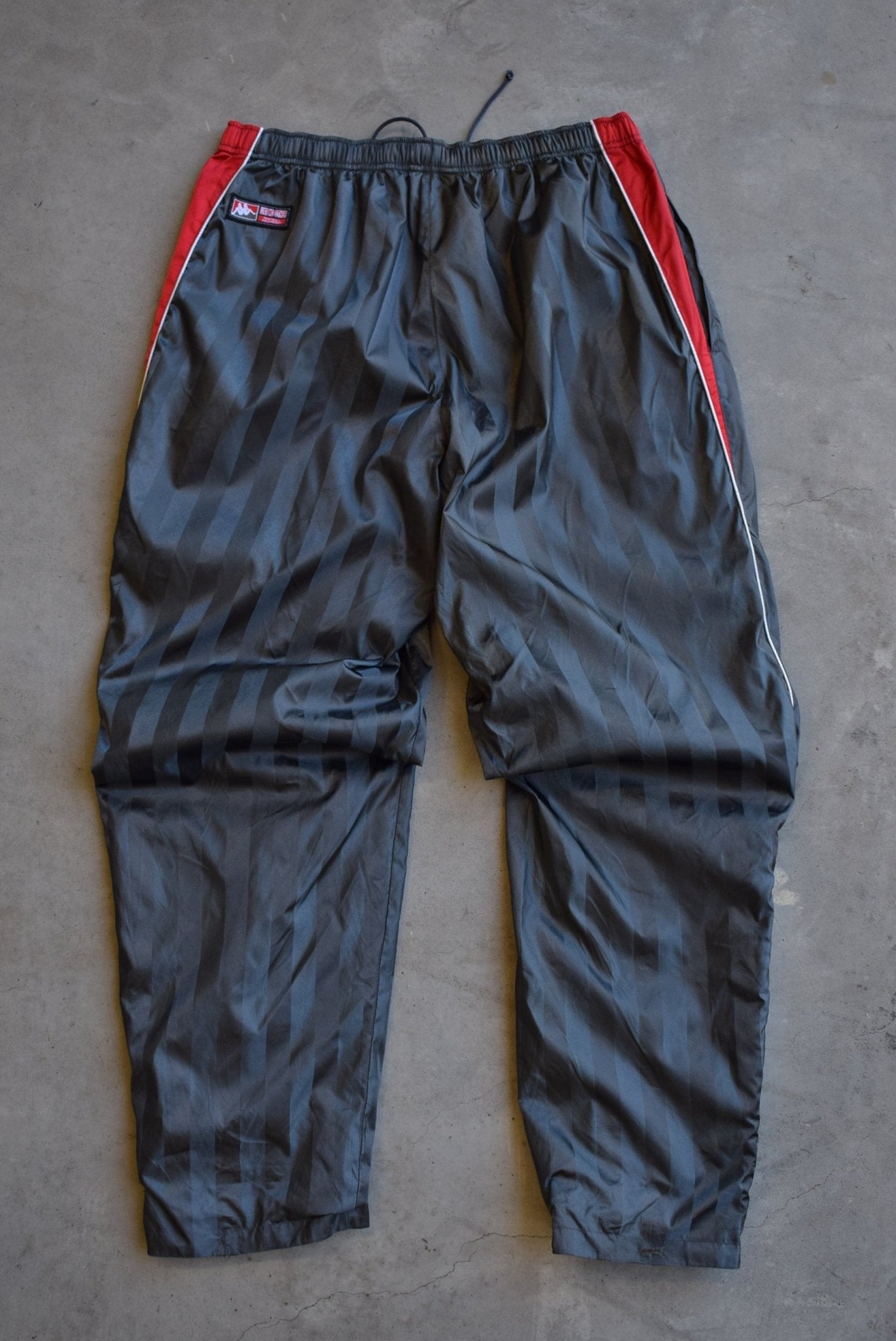 Kappa Classic Logo Embroidered Track Pants — 2000s (S/M) - Retrospective Store