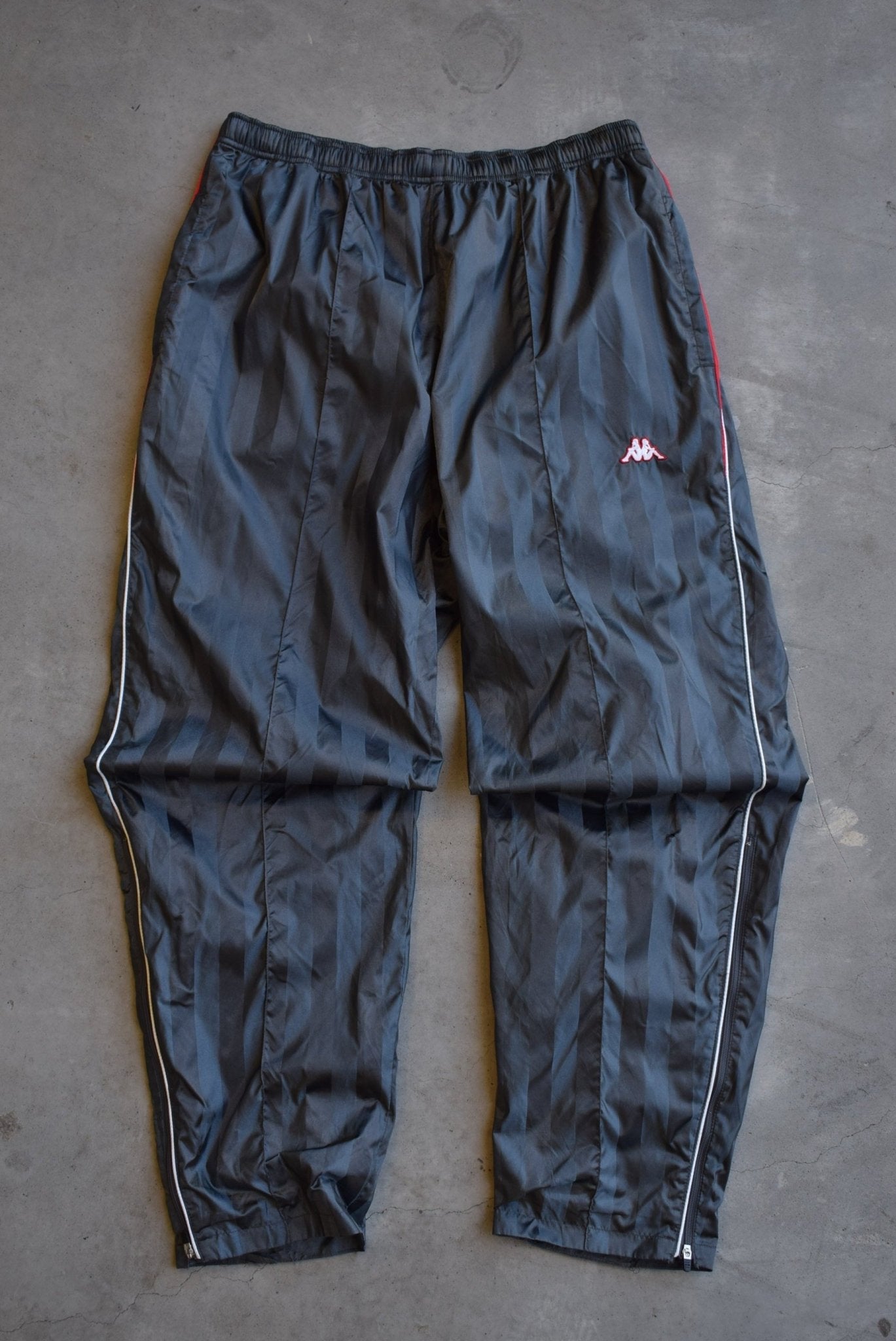 Kappa Classic Logo Embroidered Track Pants — 2000s (S/M) - Retrospective Store
