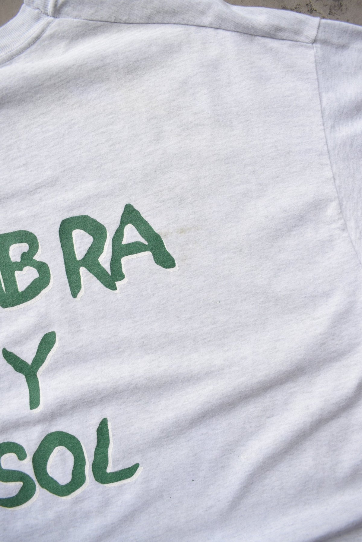 Ke + Da Marijuana Grey Graphic Tee — 1990s (XL) - Retrospective Store