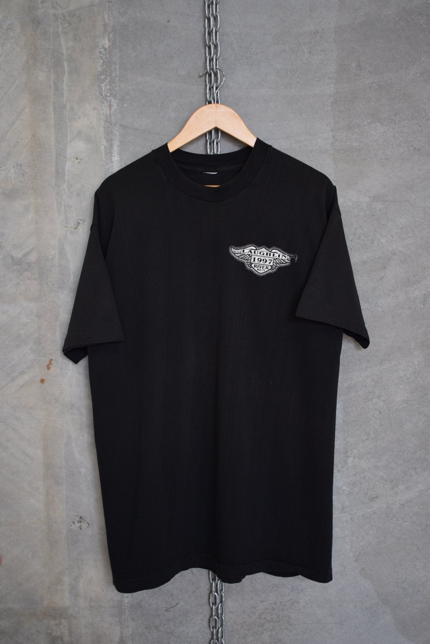 Laughlin River Run Motorcycles Tee — 1997 (L/XL) - Retrospective Store