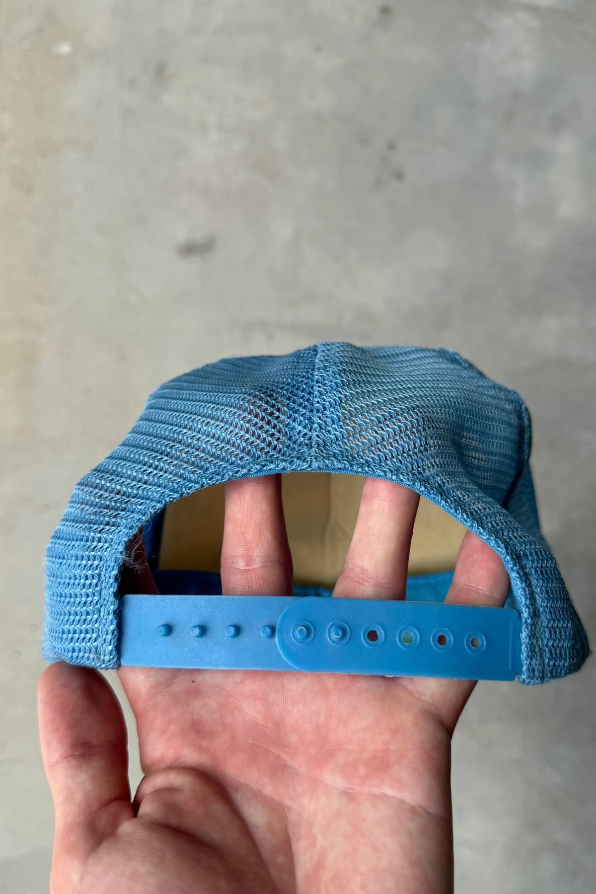 Mid Gulf Distribution Corp. Blue & White Hat — 1990s - Retrospective Store
