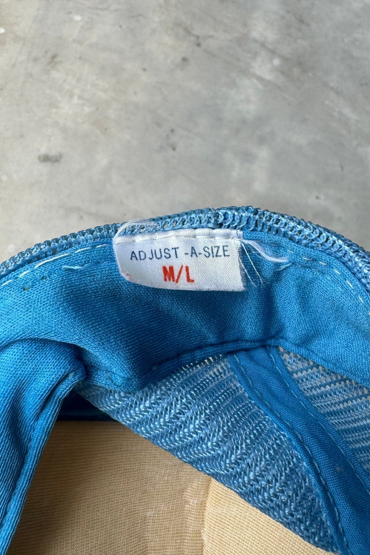 Mid Gulf Distribution Corp. Blue & White Hat — 1990s - Retrospective Store