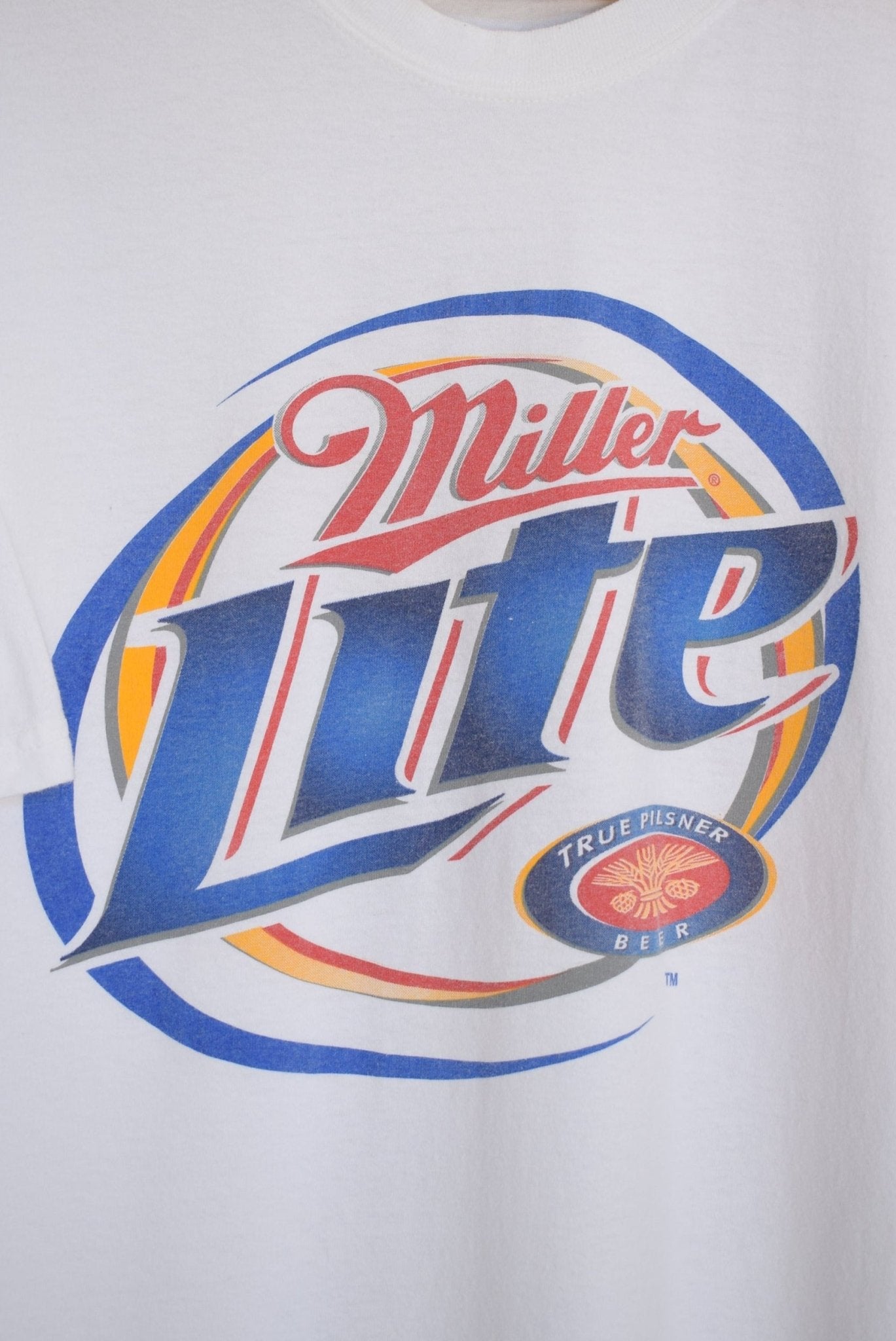 Miller Lite Beer Graphic Tee — 2000s (XL) - Retrospective Store