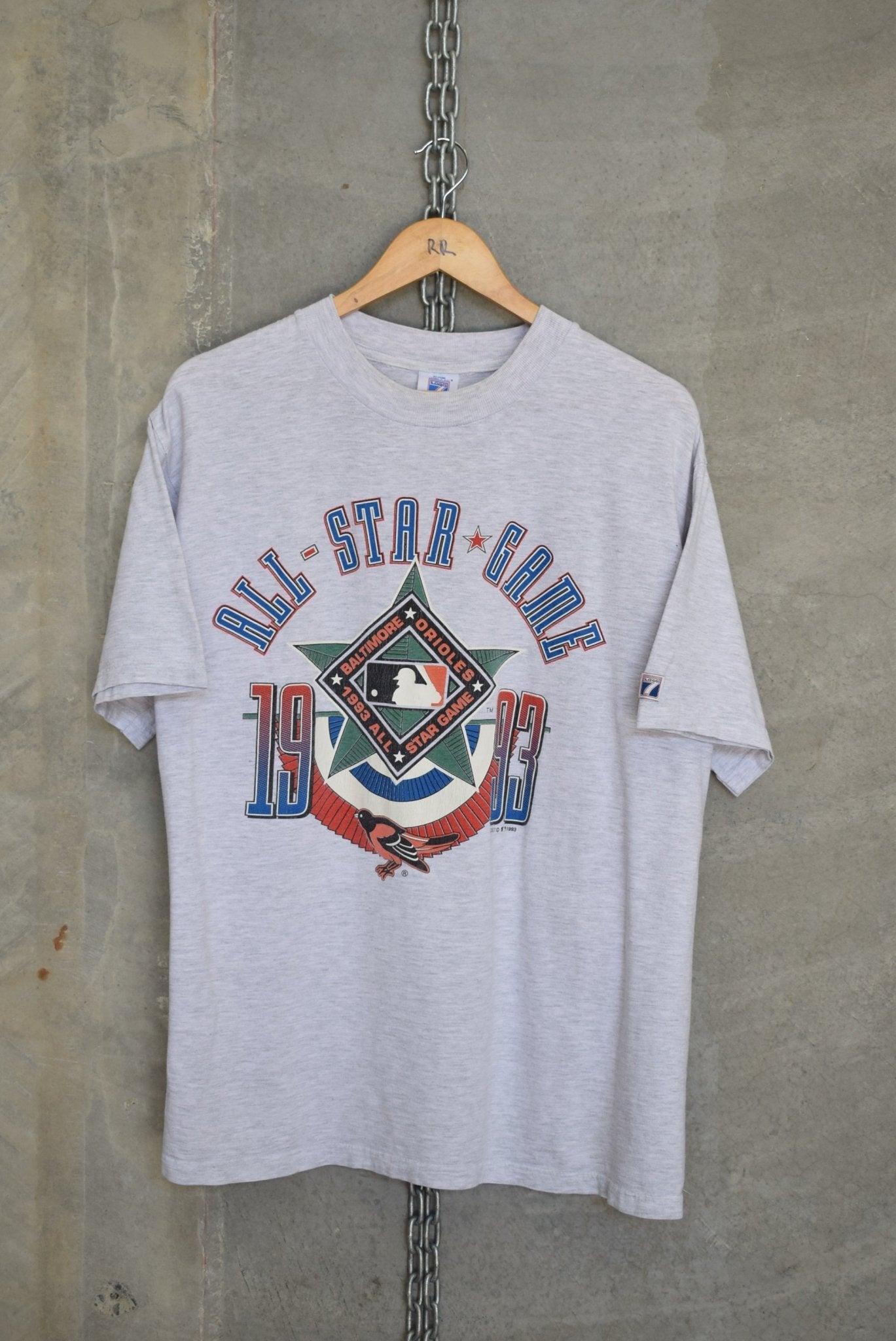 MLB Baltimore Orioles All Star Game Tee — 1993 (L) - Retrospective Store