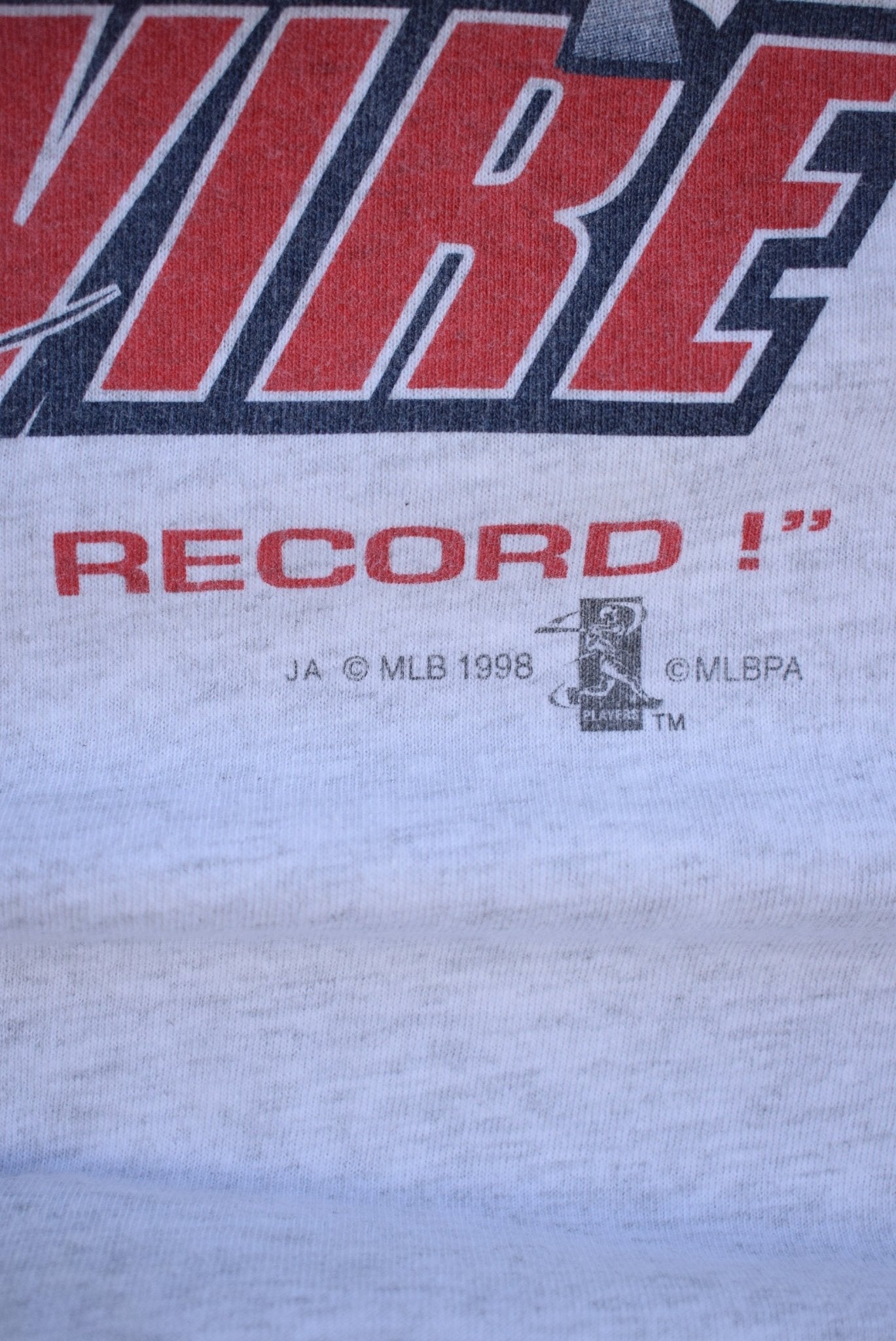 MLB St. Louis Cardinals Mark McGwire Tee — 1998 (M) - Retrospective Store