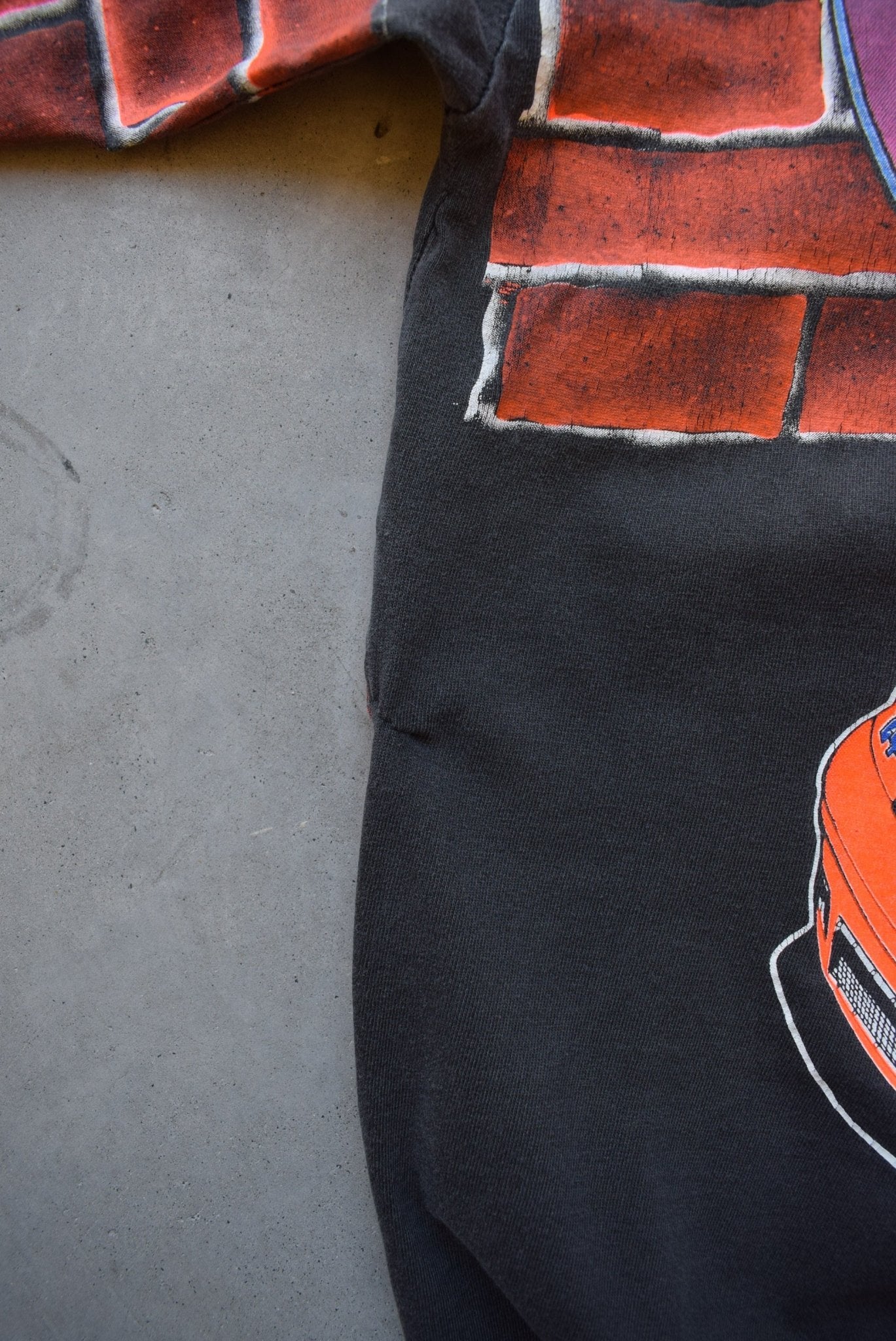 NASCAR Jeff Gordon Black All-Over-Print Tee — 1994 (XL) - Retrospective Store