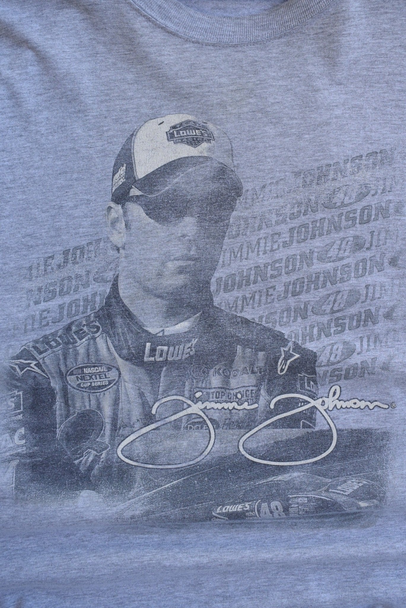 NASCAR Jimmie Johnson Racing Tee — 2006 (XXL) - Retrospective Store